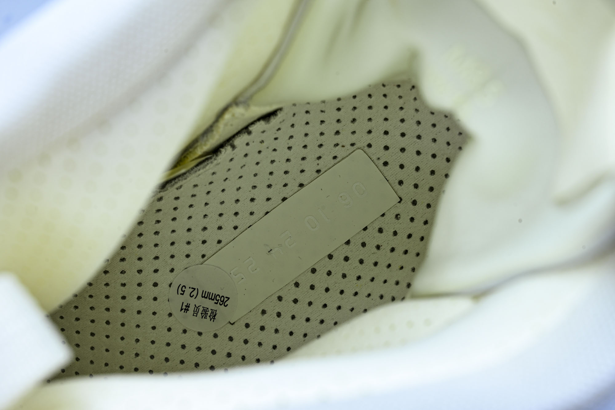 Nike Air Fear Of God 1 FOG 联名高街 白皮AR4237-100 尺寸40 40.5 41 42