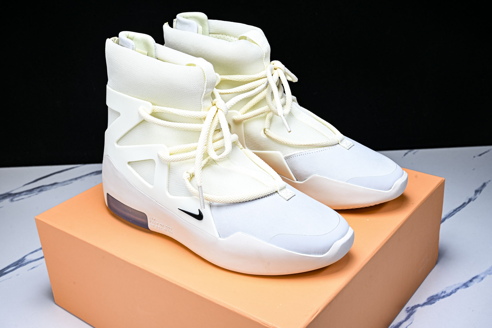 Nike Air Fear Of God 1 FOG 联名高街 白皮AR4237-100 尺寸40 40.5 41 42