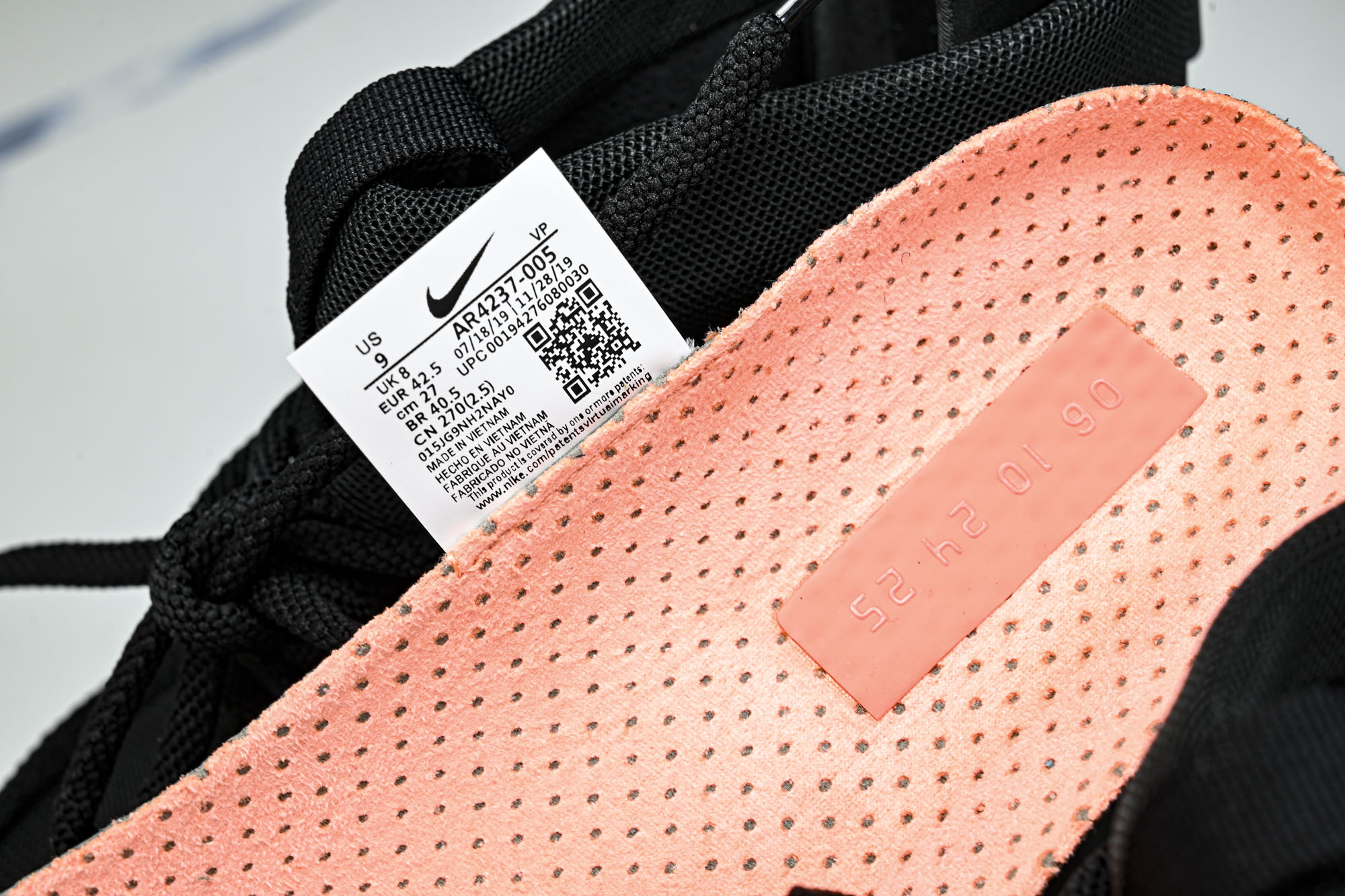 Nike Air Fear Of God 1 FOG 联名高街 黑魂 AR4237-005 尺寸40 40.5 41 4 Nike Air Fear Of God 1 FOG 联名高街 黑魂 AR4237-005 尺寸40 40.5 41 4
