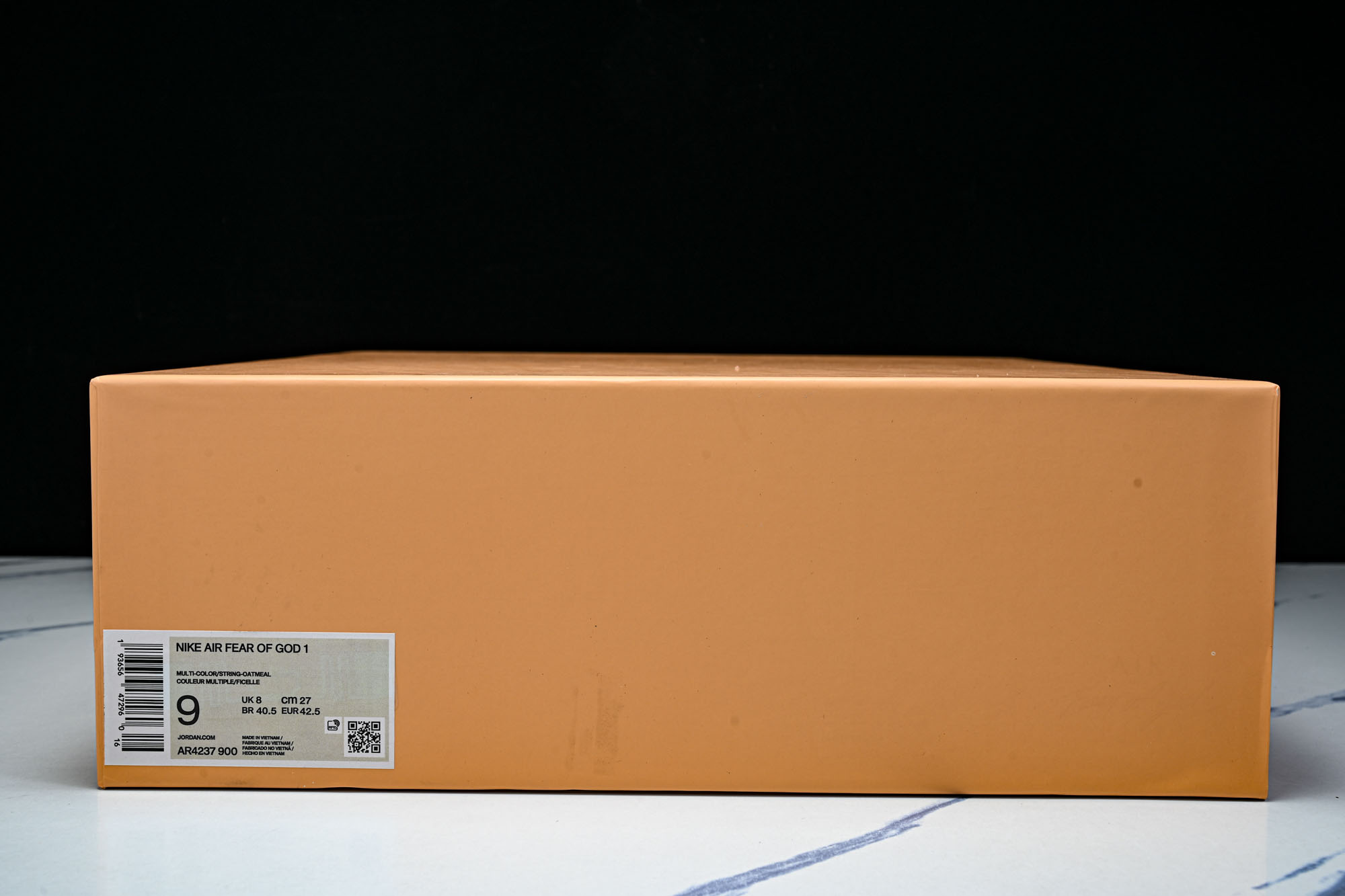 Nike Air Fear Of God 1 FOG 联名高街燕麦 AR4237-900 尺寸40 40.5 41 42