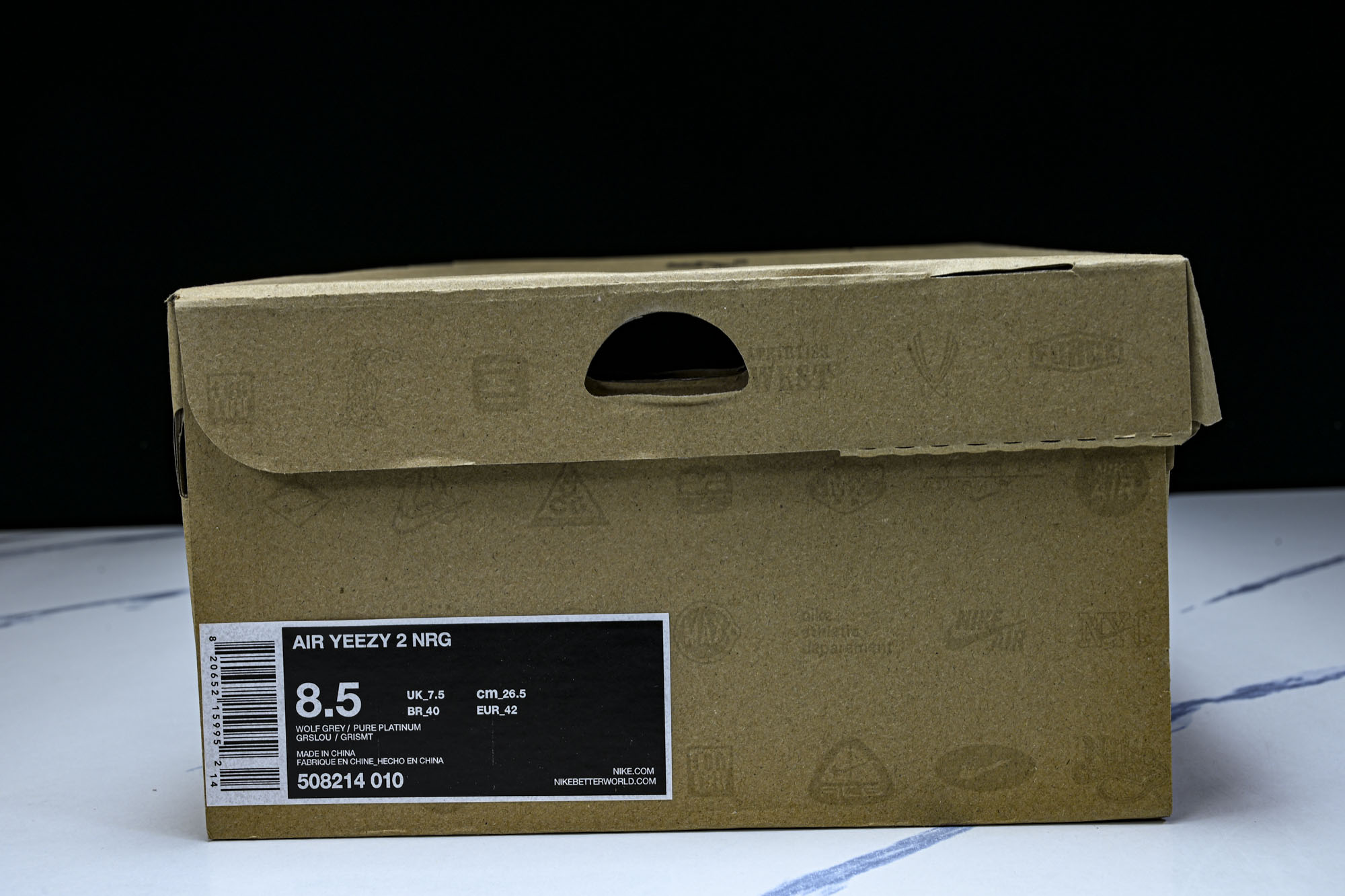 NK Air Yeezy Nrg Kanye West 灰白 货号_-010 #YZ013 40 40.5 41 42 