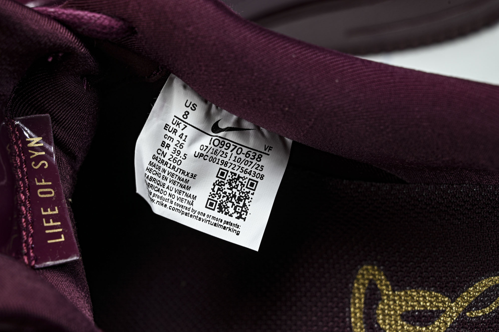 纯原 Central Cee x Nike Air Force 1 Low _Dark Beetroot_ 深甜菜根色 纯原 Central Cee x Nike Air Force 1 Low _Dark Beetroot_ 深甜菜根色