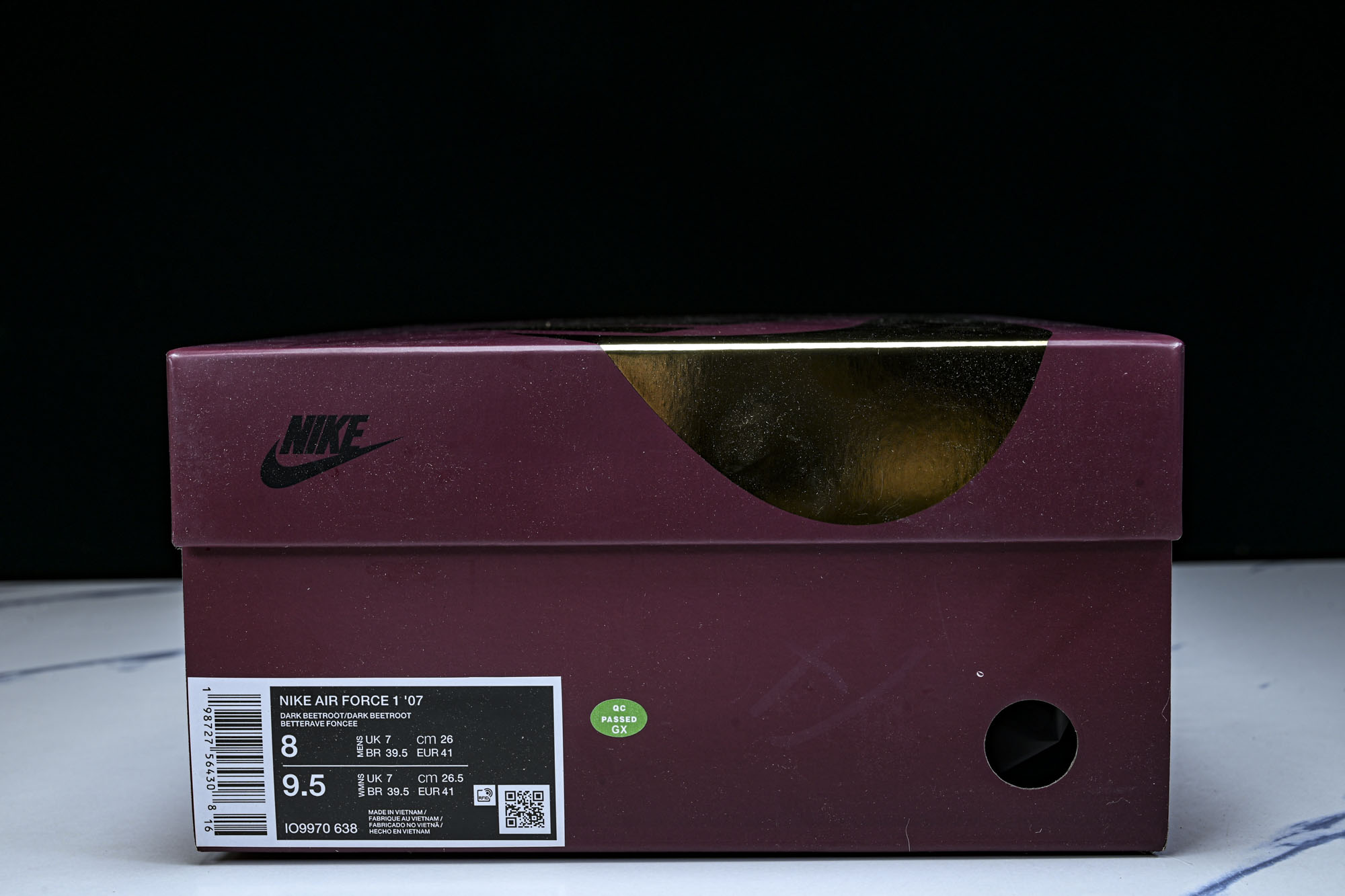 纯原 Central Cee x Nike Air Force 1 Low _Dark Beetroot_ 深甜菜根色 纯原 Central Cee x Nike Air Force 1 Low _Dark Beetroot_ 深甜菜根色