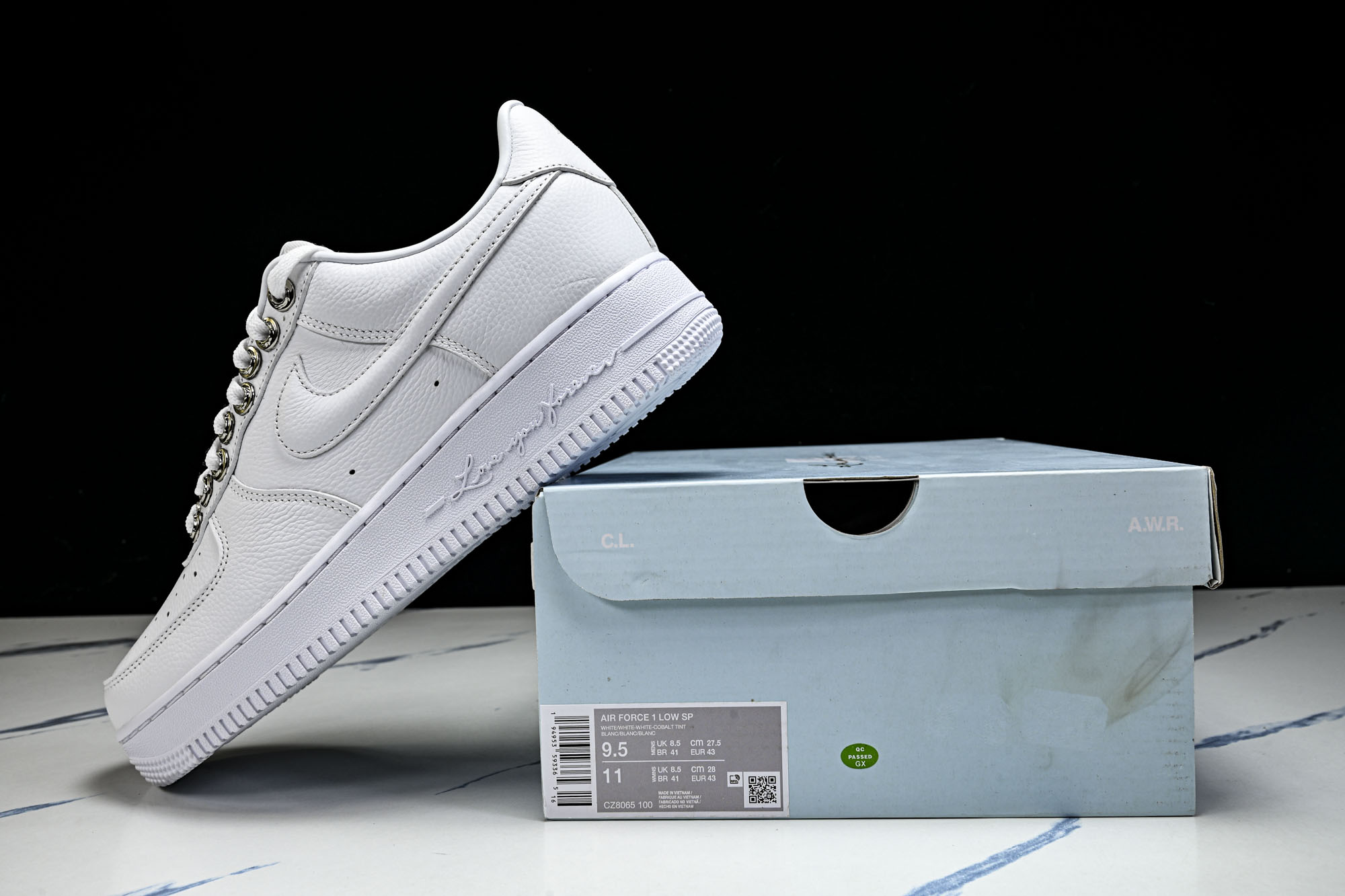纯原 Nike Air Force 1'07 Low 空军一号低帮休闲板鞋 CZ8065-100 #YZ001-1 ▪️