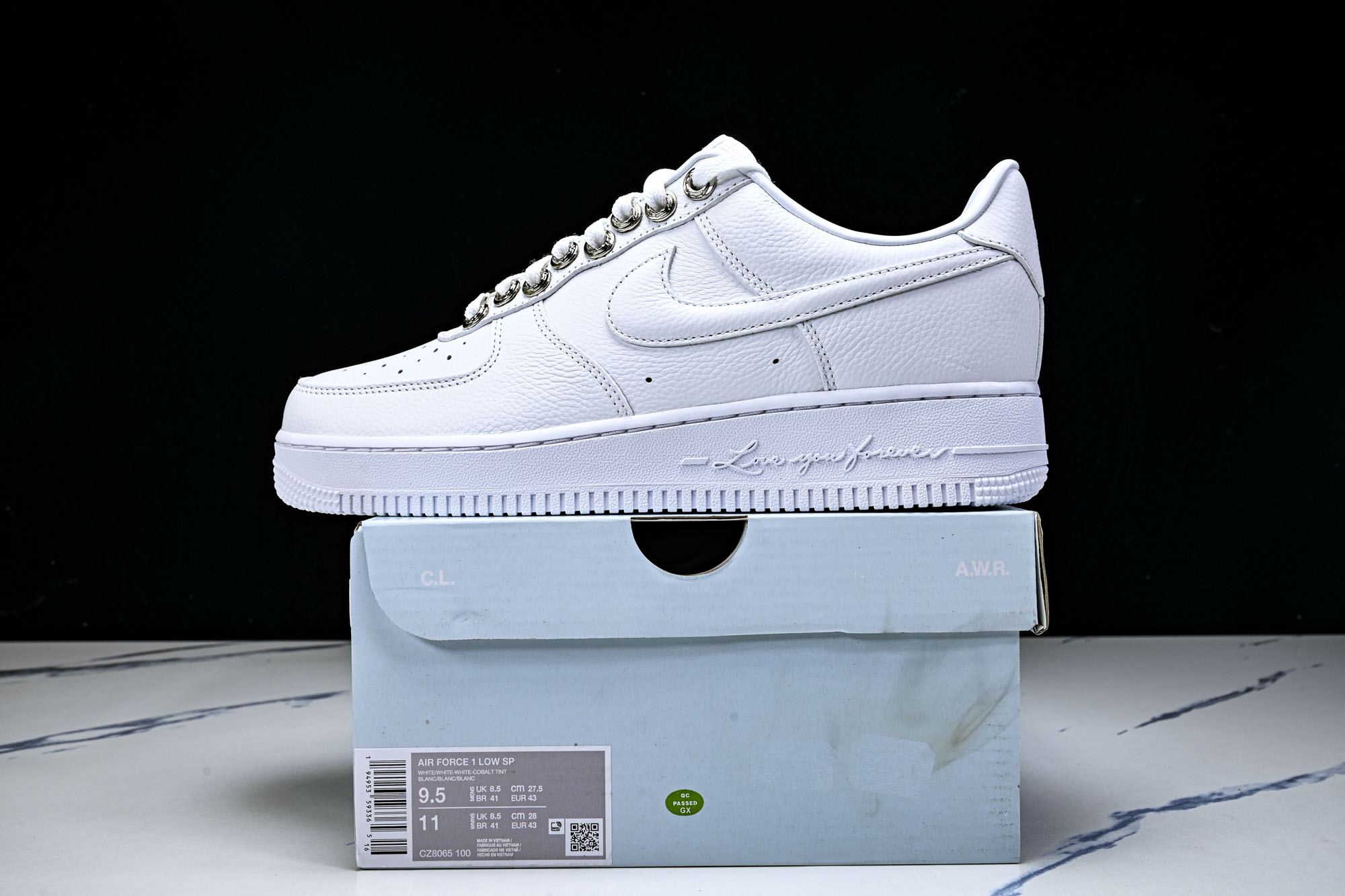 纯原 Nike Air Force 1'07 Low 空军一号低帮休闲板鞋 CZ8065-100 #YZ001-1 ▪️
