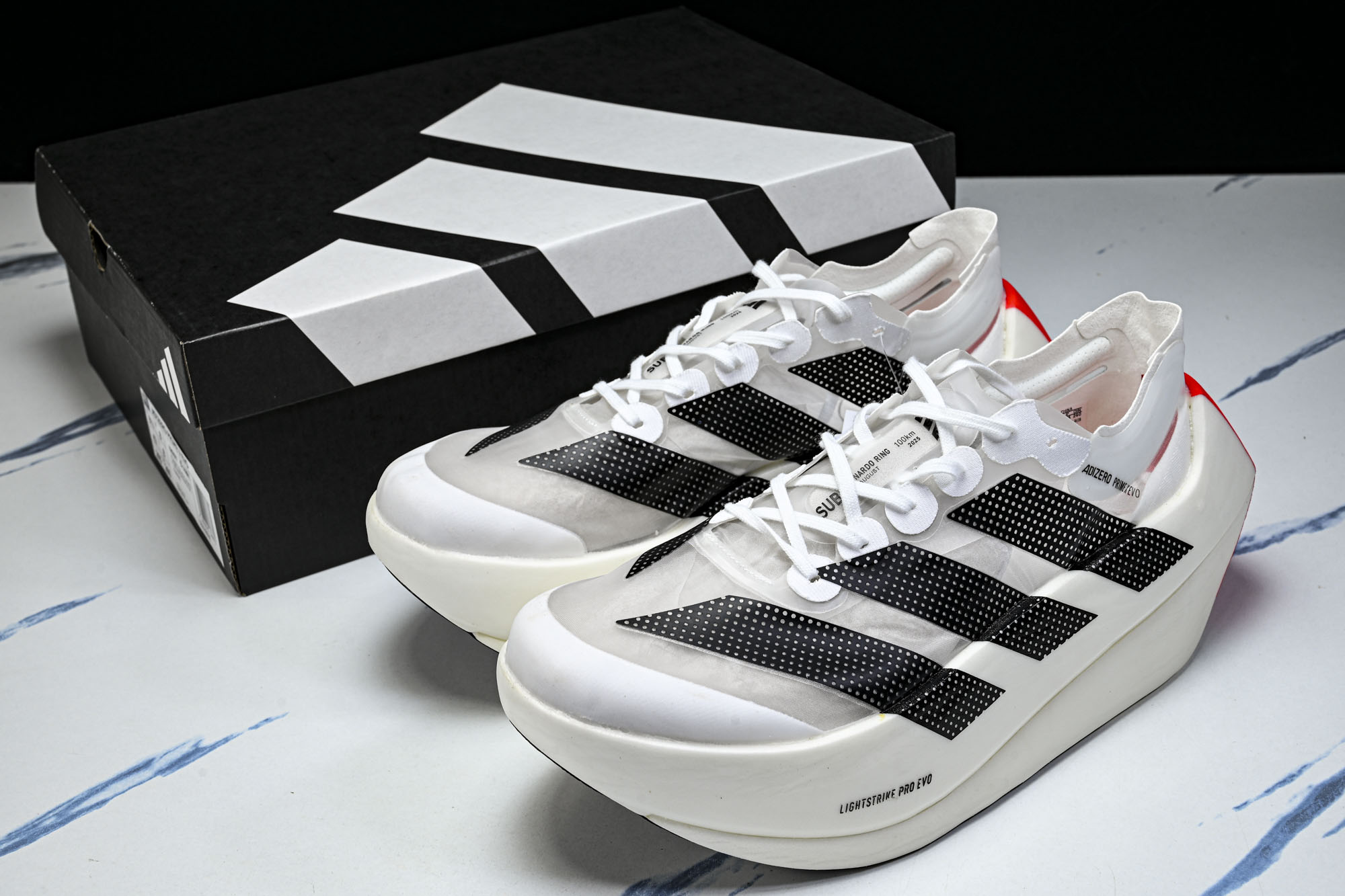 纯原 Adidas Adizero Prime EVO X 超级马拉松 超临界跑鞋 KH7677 #YZ011 ✦阿迪达