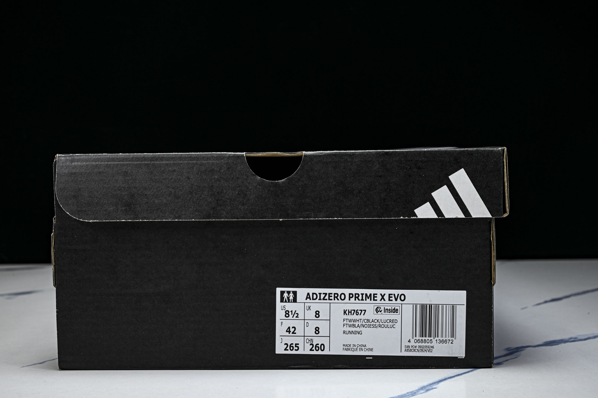 纯原 Adidas Adizero Prime EVO X 超级马拉松 超临界跑鞋 KH7677 #YZ011 ✦阿迪达