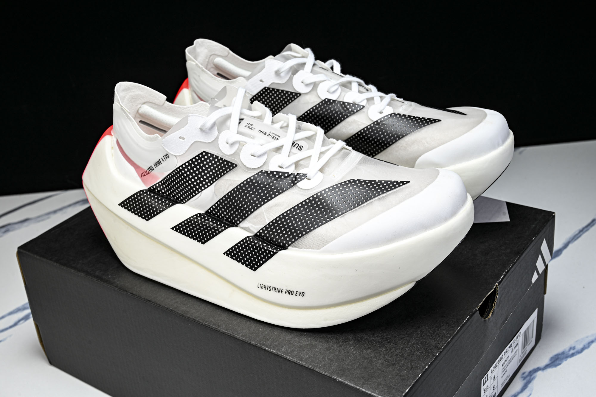 纯原 Adidas Adizero Prime EVO X 超级马拉松 超临界跑鞋 KH7677 #YZ011 ✦阿迪达