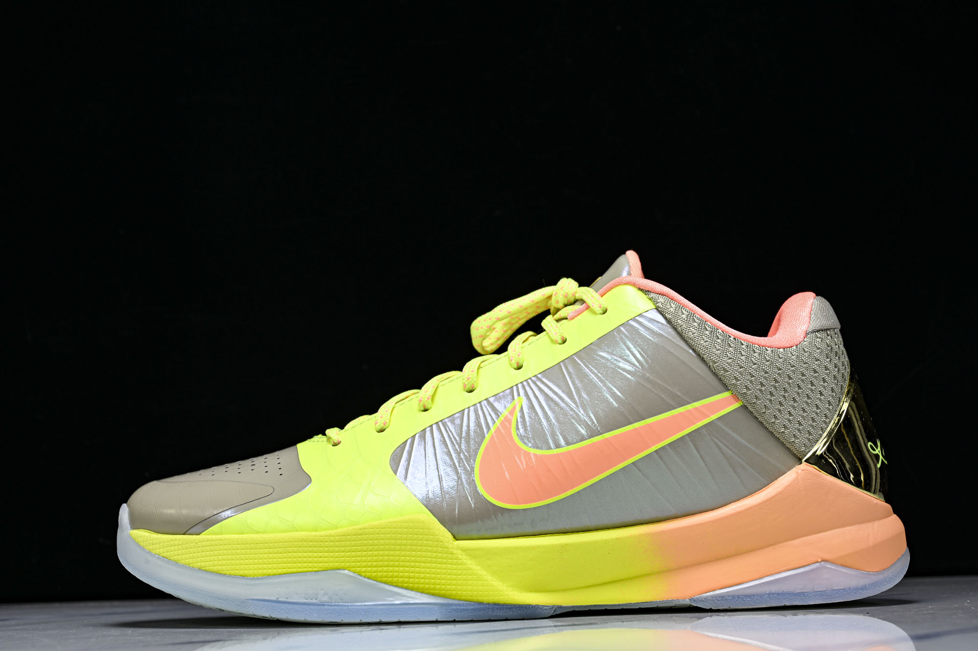 纯原Nike Zoom Kobe 5 Protro The Academy PE 舒适贴合 篮球鞋 男同款 橄榄金 货号