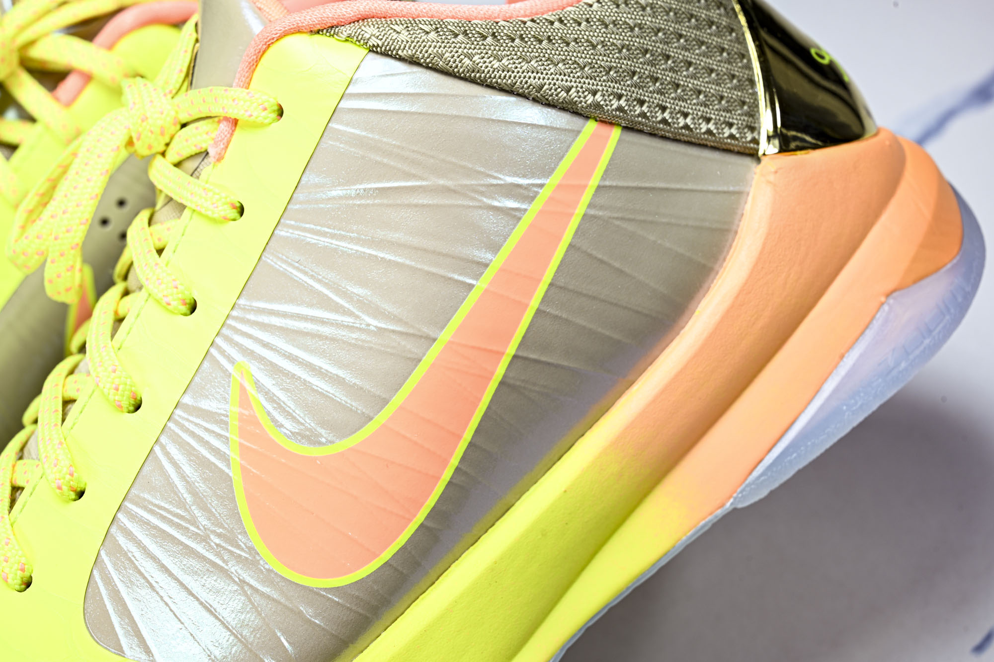 纯原Nike Zoom Kobe 5 Protro The Academy PE 舒适贴合 篮球鞋 男同款 橄榄金 货号