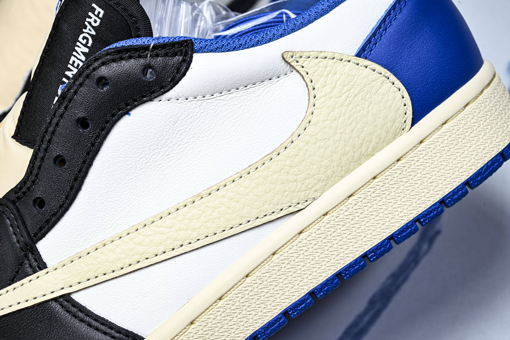纯原Travis Scott x Air Jordan 1 Low OG AJ1 乔1倒勾低帮 全头层 DM7866-1