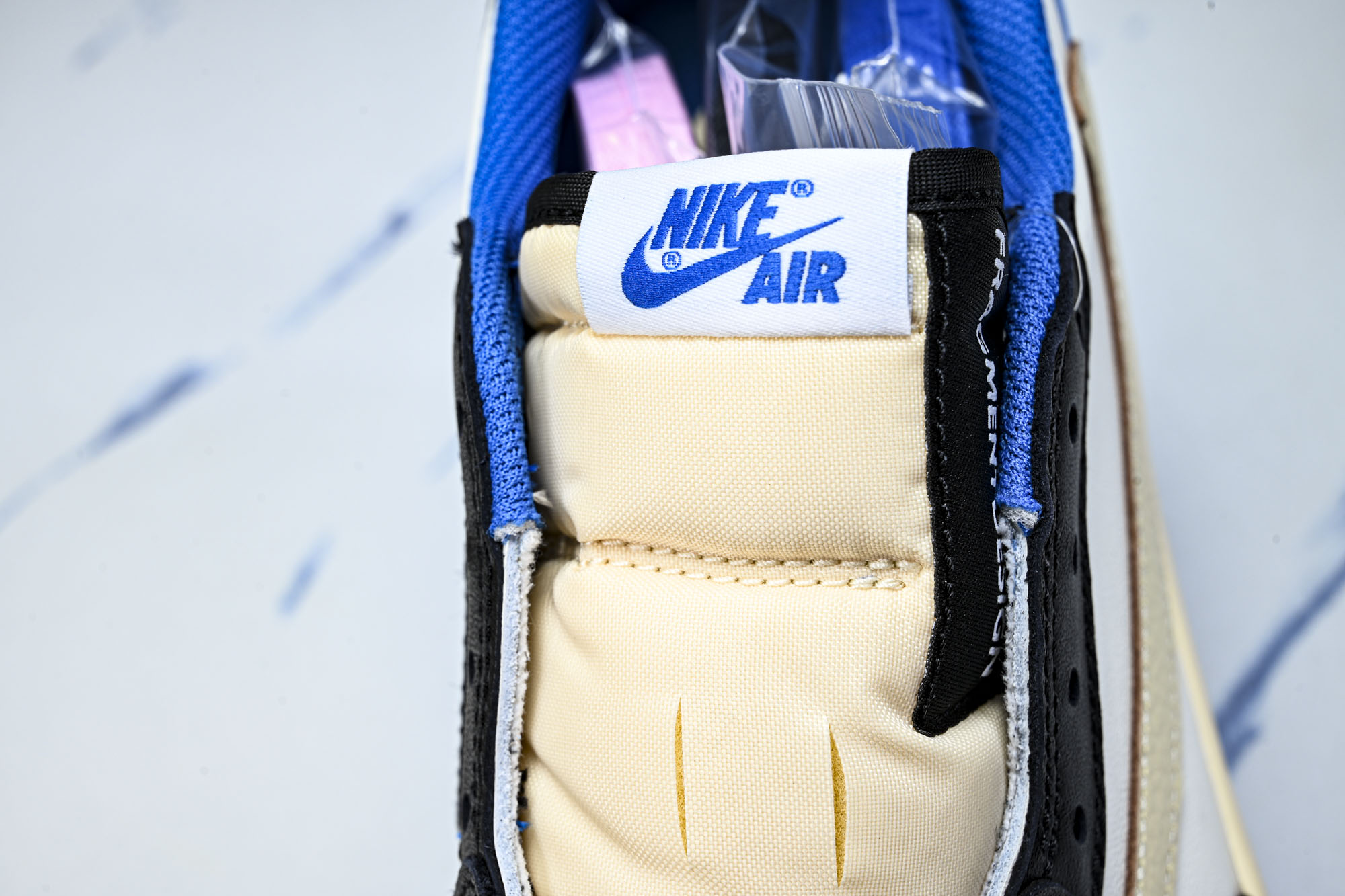 纯原Travis Scott x Air Jordan 1 Low OG AJ1 乔1倒勾低帮 全头层 DM7866-1