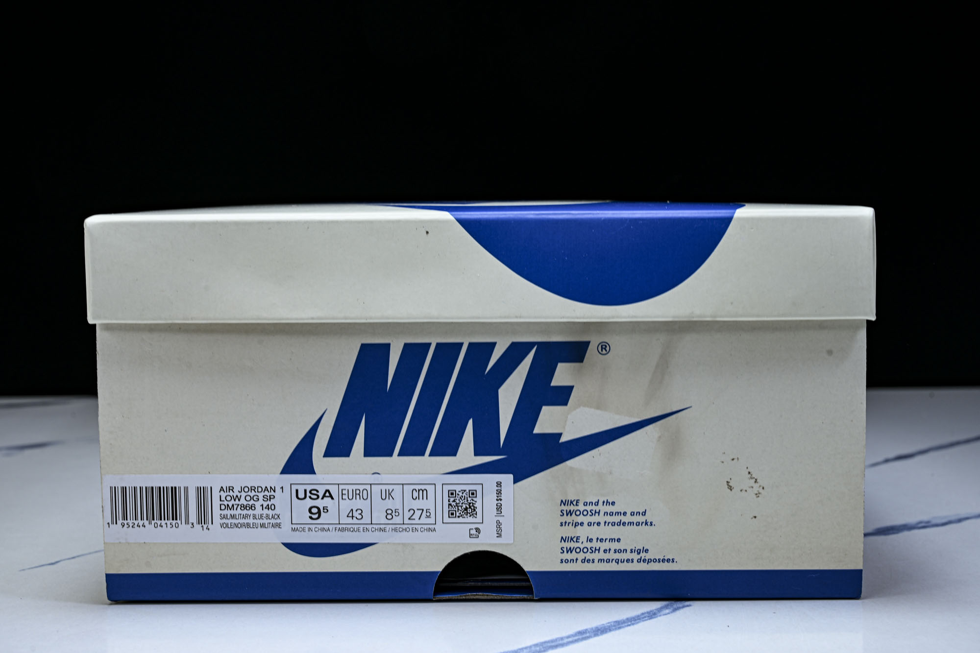 纯原Travis Scott x Air Jordan 1 Low OG AJ1 乔1倒勾低帮 全头层 DM7866-1