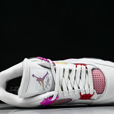 纯原Air Jordan 4 AJ4 漫画白黑粉色 男鞋篮球鞋JA1135 100 #YZ013 40.5 41 42 纯原Air Jordan 4 AJ4 漫画白黑粉色 男鞋篮球鞋JA1135 100 #YZ013 40.5 41 42
