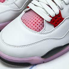 纯原Air Jordan 4 AJ4 漫画白黑粉色 男鞋篮球鞋JA1135 100 #YZ013 40.5 41 42 纯原Air Jordan 4 AJ4 漫画白黑粉色 男鞋篮球鞋JA1135 100 #YZ013 40.5 41 42