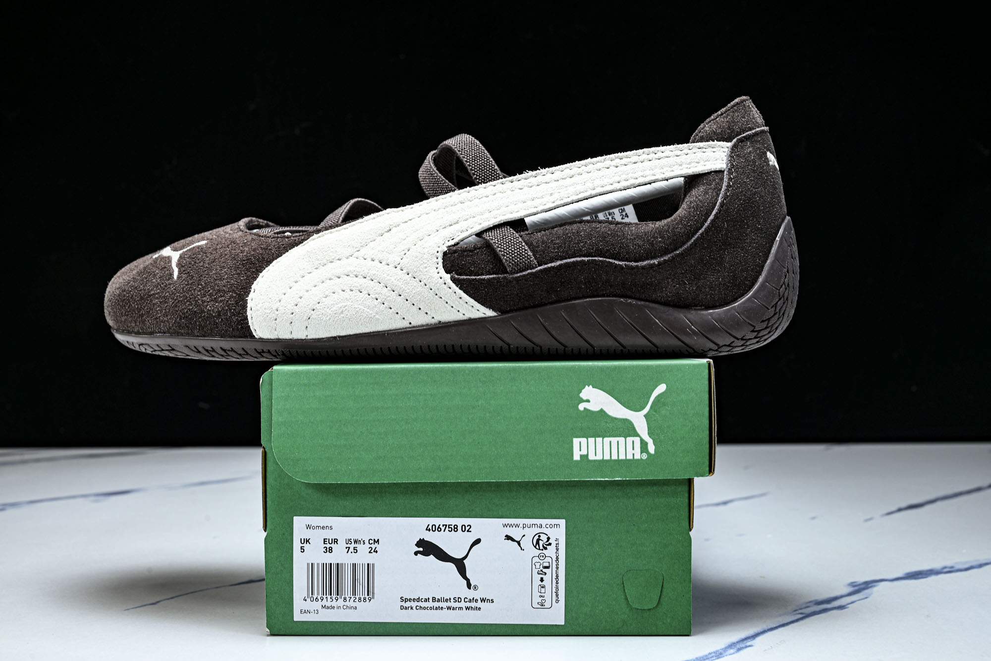 纯原Puma Speedcat Ballet SD Cafe Wns 彪马低帮生活休闲芭蕾舞鞋 -02 #YZ020 纯原Puma Speedcat Ballet SD Cafe Wns 彪马低帮生活休闲芭蕾舞鞋 -02 #YZ020