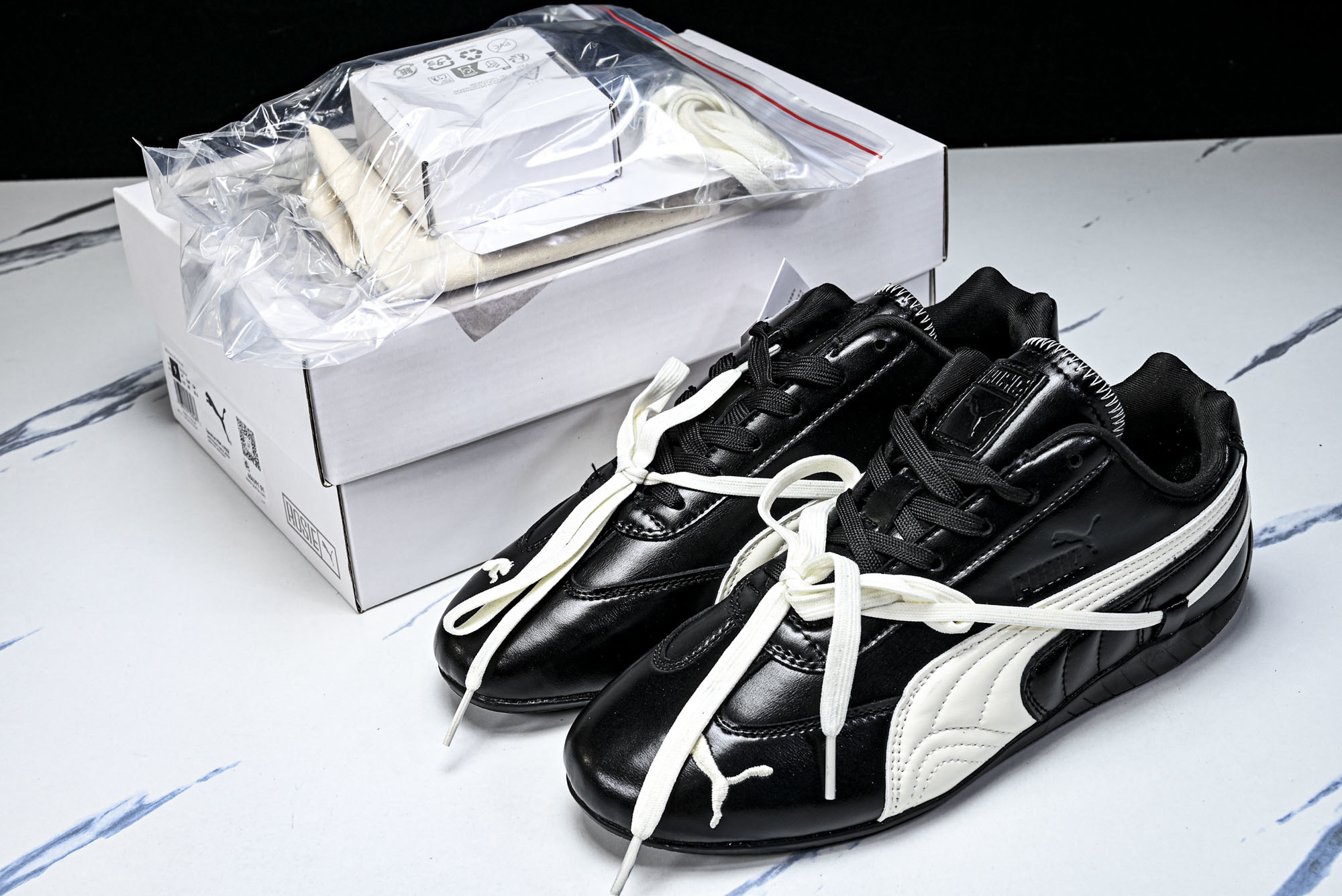 纯原Rose x Puma Speedcat 联名款 极速赛车系列彪马低帮生活休闲鞋 -01 #YZ012-3 #原装档