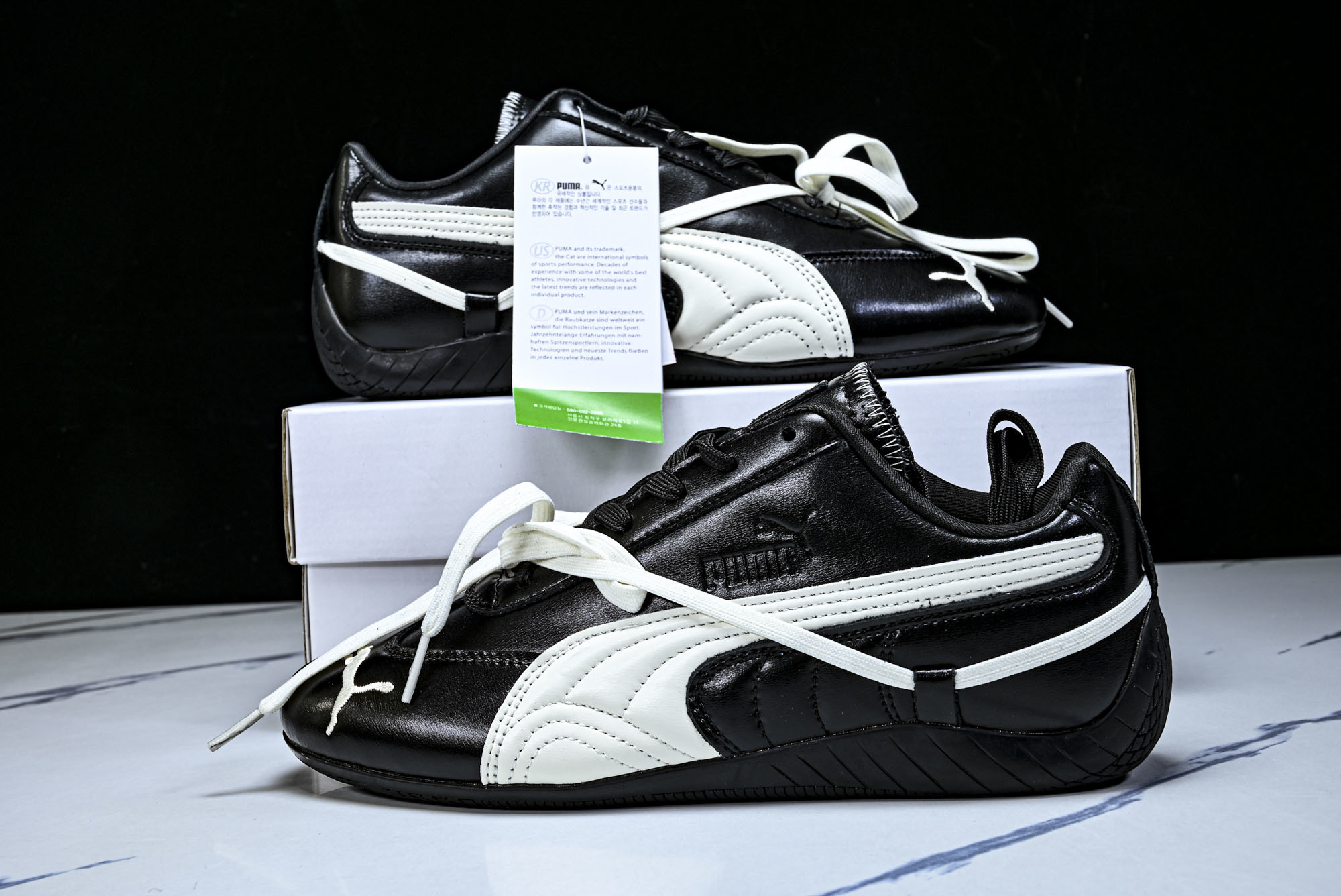 纯原Rose x Puma Speedcat 联名款 极速赛车系列彪马低帮生活休闲鞋 -01 #YZ012-3 #原装档