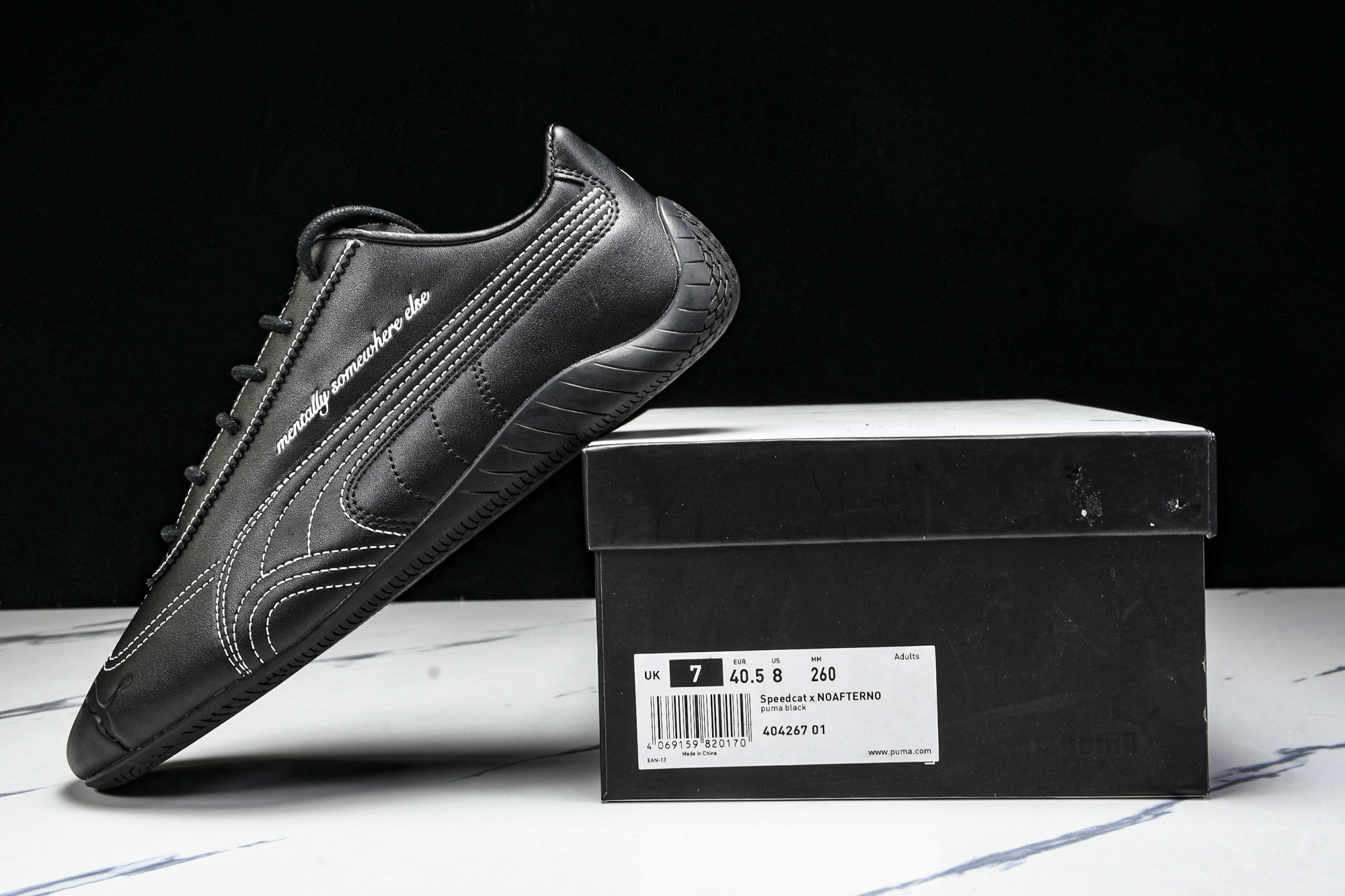 纯原Puma Speedcat x Noafterno Black 黑色 -01 #YZ020 36 37 37.5 纯原Puma Speedcat x Noafterno Black 黑色 -01 #YZ020 36 37 37.5