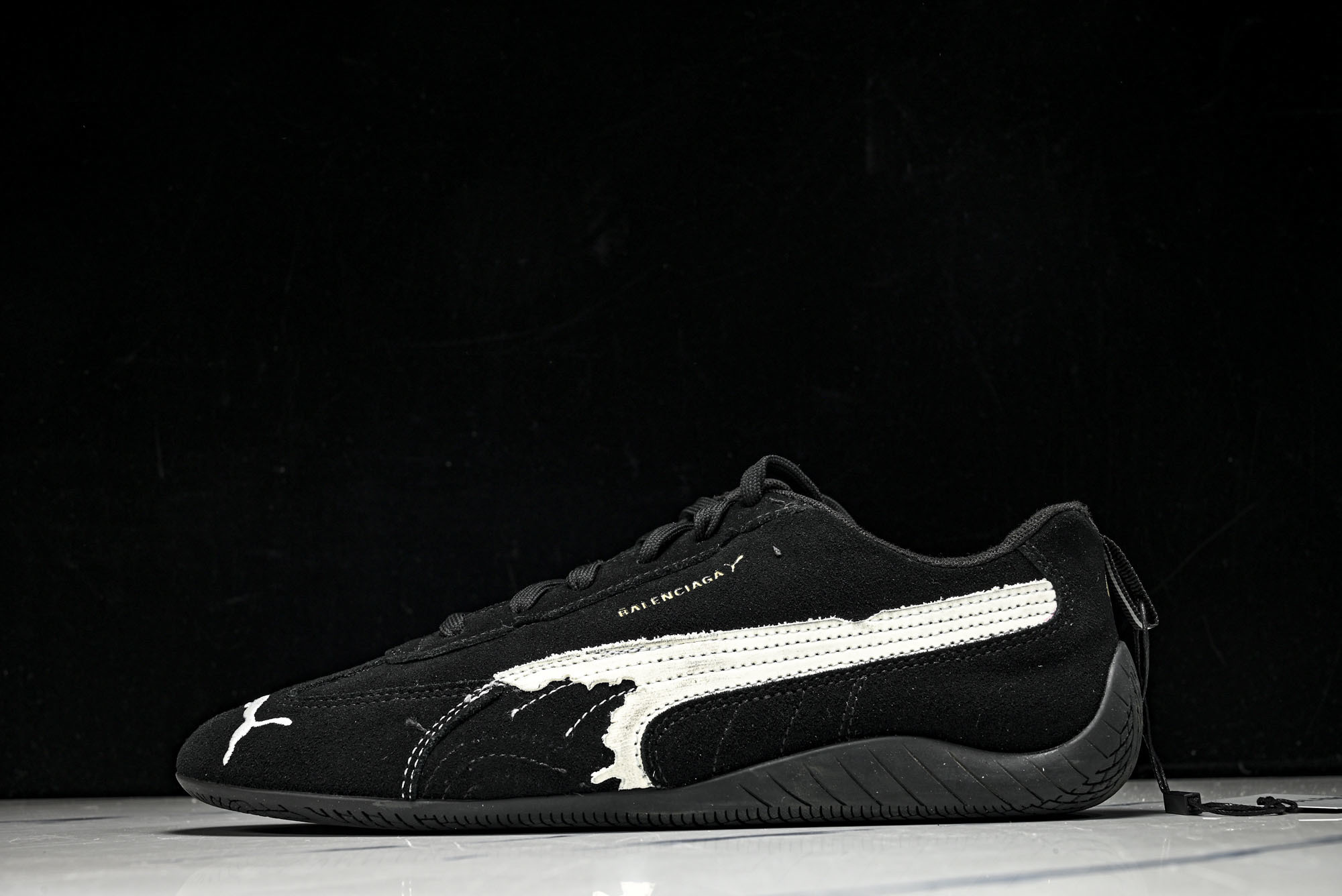 纯原 PUMA_彪马 x Balenciaga巴黎世家 Speedcat 牛皮绒面革 圆头做旧 02 #YZ026 纯原 PUMA_彪马 x Balenciaga巴黎世家 Speedcat 牛皮绒面革 圆头做旧 02 #YZ026
