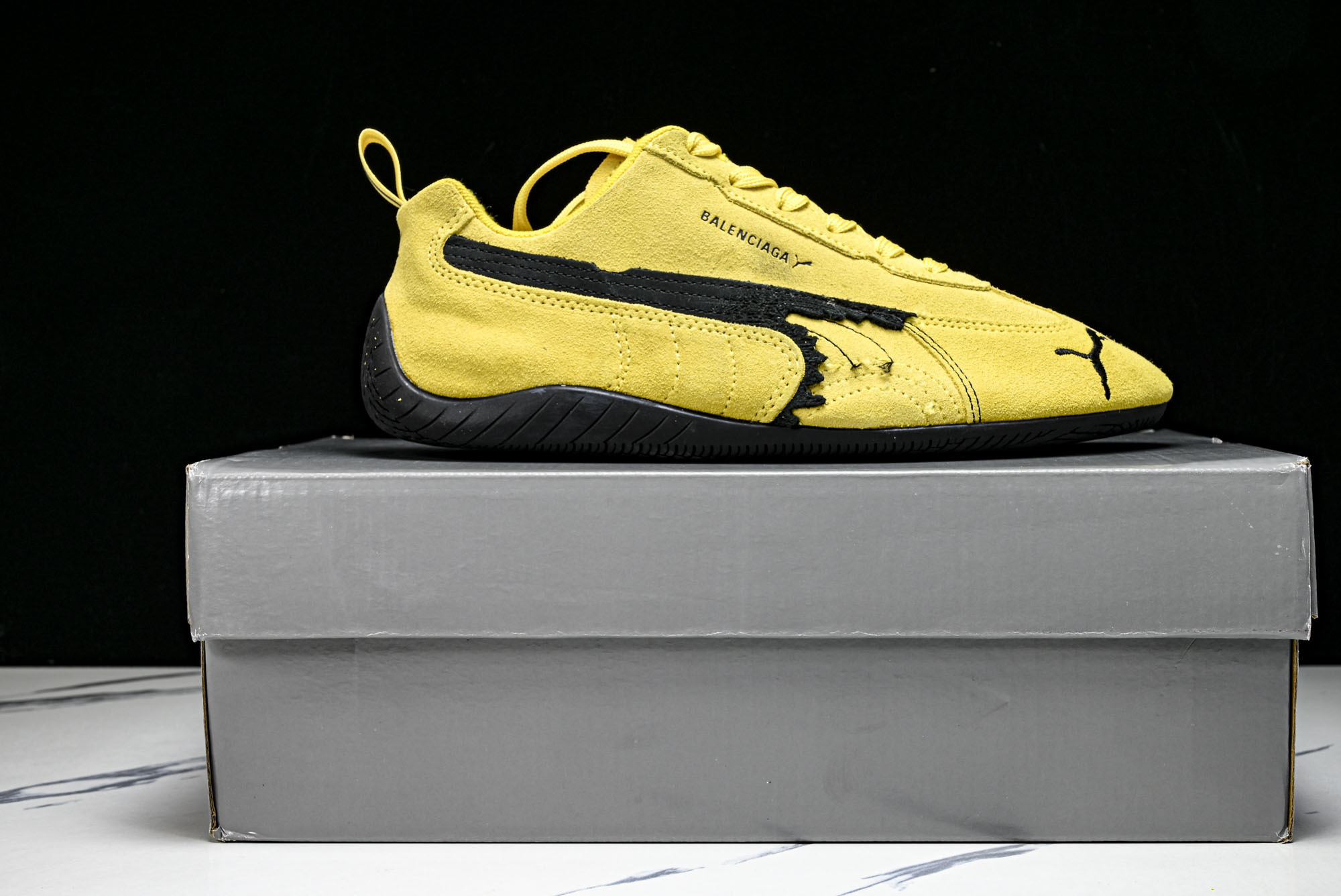 纯原 PUMA_彪马 x Balenciaga巴黎世家 Speedcat 牛皮绒面革 圆头做旧 06 #YZ026 纯原 PUMA_彪马 x Balenciaga巴黎世家 Speedcat 牛皮绒面革 圆头做旧 06 #YZ026