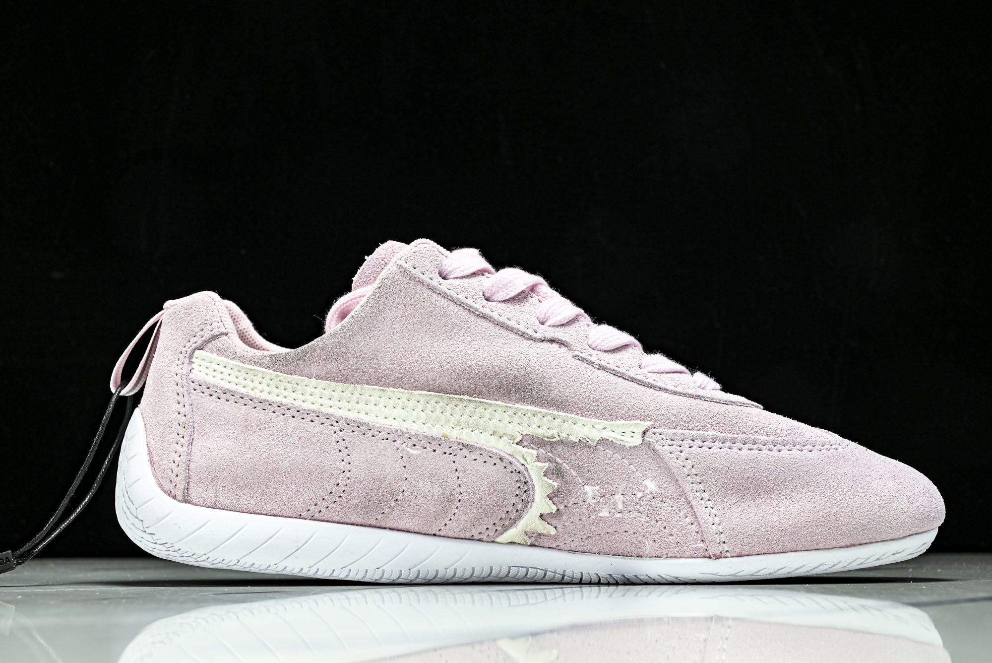 纯原 PUMA_彪马 x Balenciaga巴黎世家 Speedcat 牛皮绒面革 圆头做旧  07 #YZ026 #