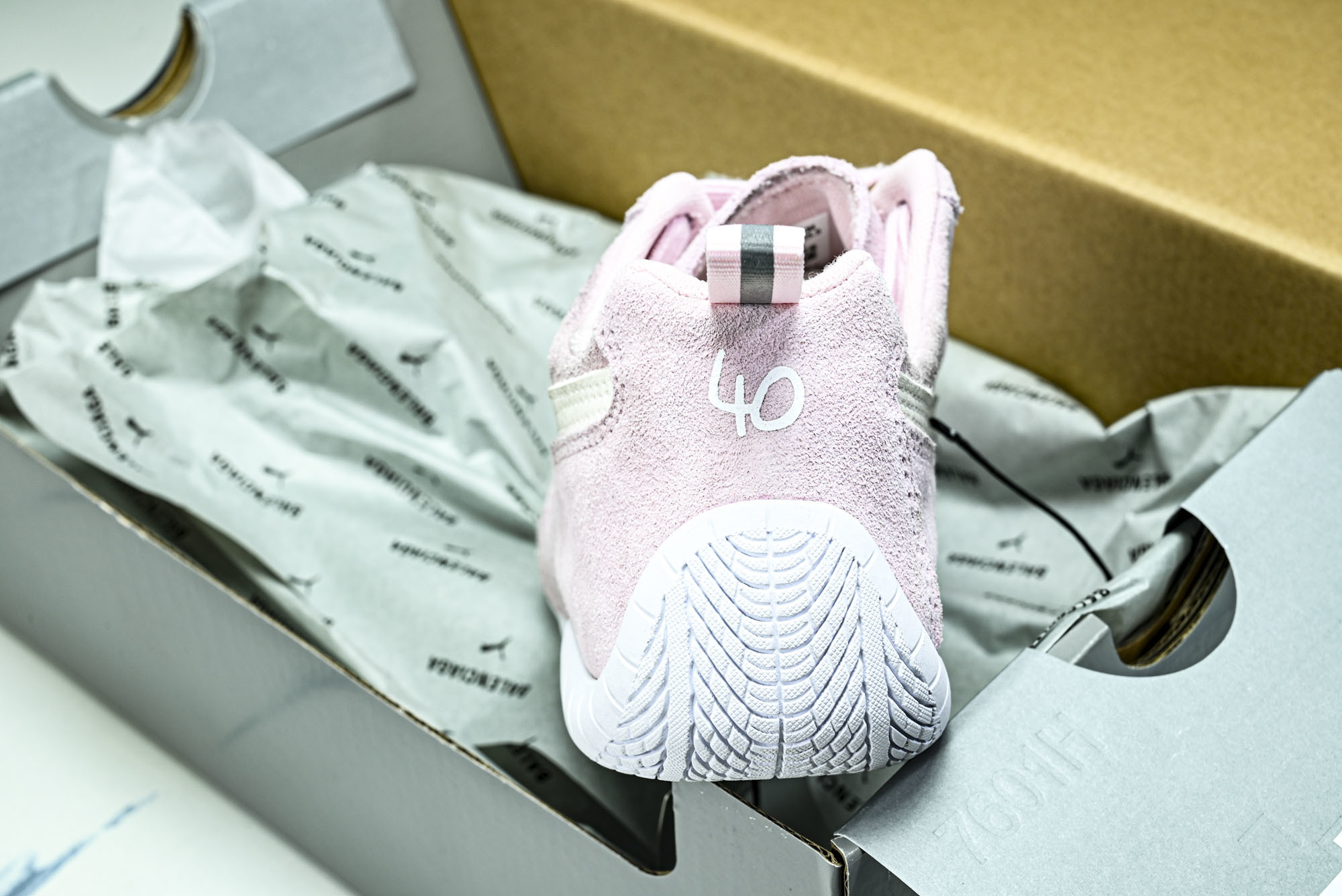 纯原 PUMA_彪马 x Balenciaga巴黎世家 Speedcat 牛皮绒面革 圆头做旧  07 #YZ026 #