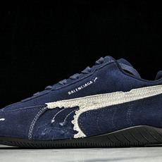 纯原 PUMA_彪马 x Balenciaga巴黎世家 Speedcat 牛皮绒面革 圆头做旧 #YZ026 #注鞋 纯原 PUMA_彪马 x Balenciaga巴黎世家 Speedcat 牛皮绒面革 圆头做旧 #YZ026 #注鞋