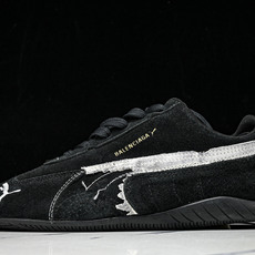 纯原 PUMA_彪马 x Balenciaga巴黎世家 Speedcat 牛皮绒面革 圆头做旧 WSDSD1090 # 纯原 PUMA_彪马 x Balenciaga巴黎世家 Speedcat 牛皮绒面革 圆头做旧 WSDSD1090 #