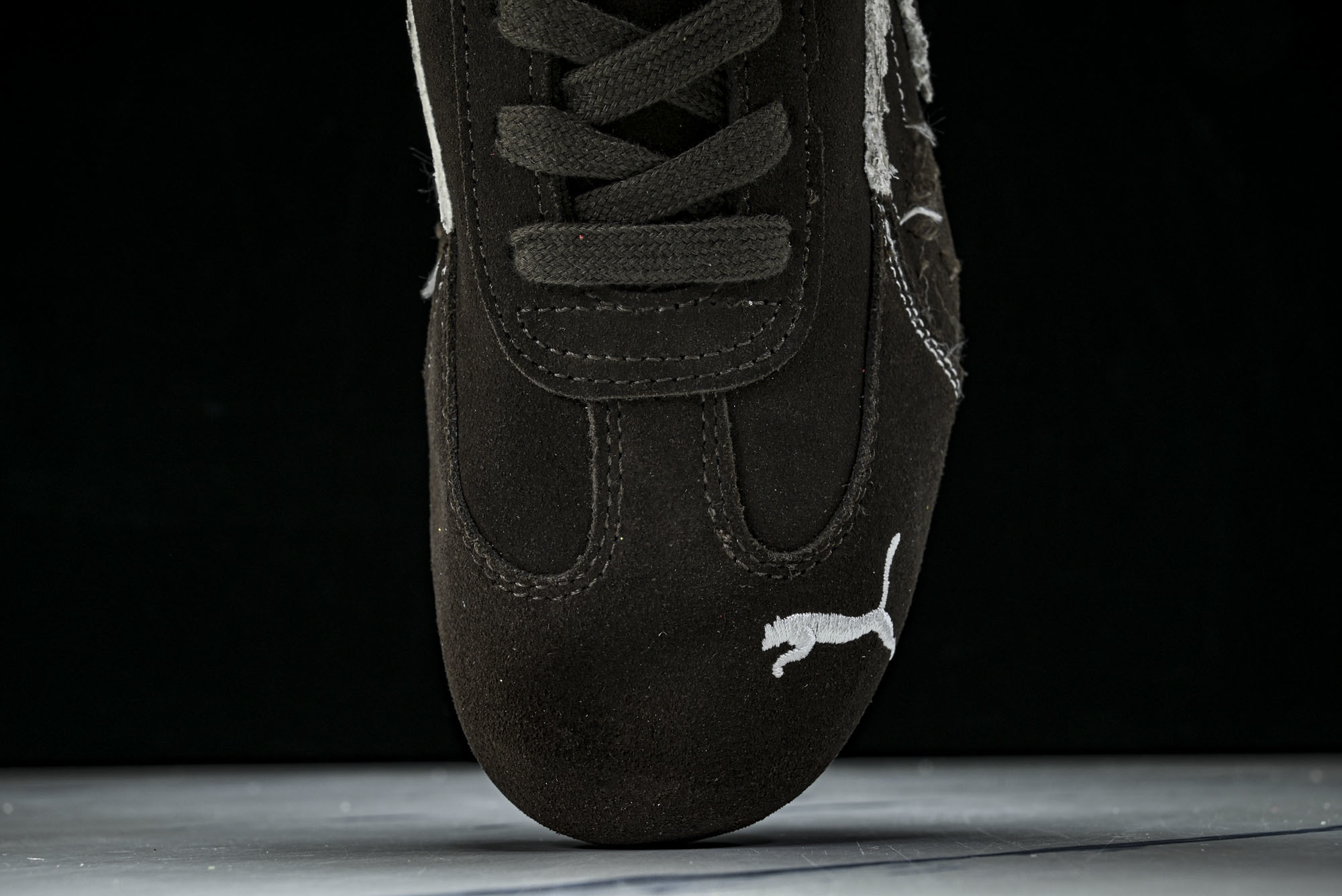 纯原 PUMA_彪马 x Balenciaga巴黎世家 Speedcat 牛皮绒面革 圆头做旧 WSDSD2910  #