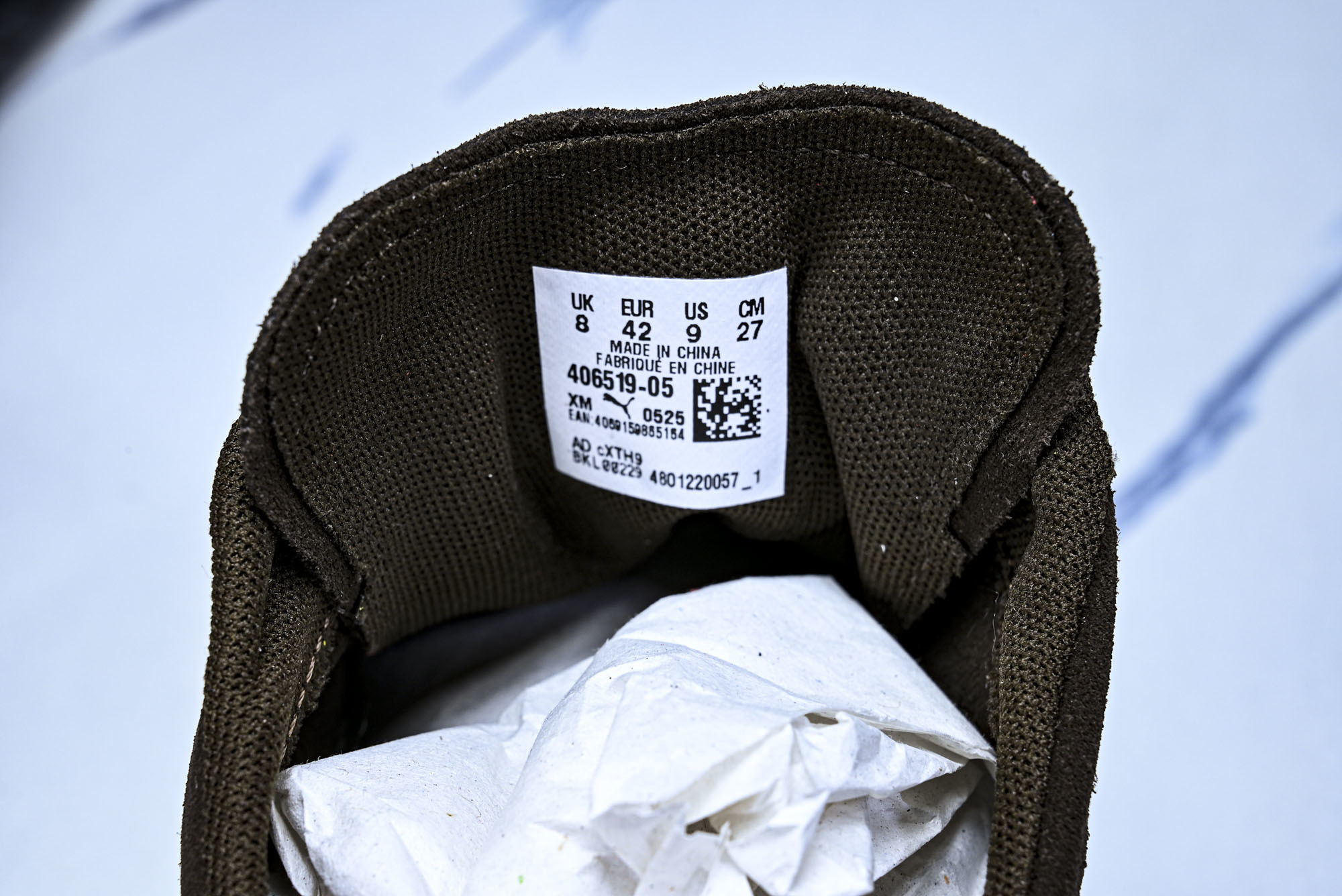 纯原 PUMA_彪马 x Balenciaga巴黎世家 Speedcat 牛皮绒面革 圆头做旧 WSDSD2910  #