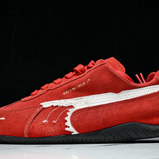 纯原 PUMA_彪马 x Balenciaga巴黎世家 Speedcat 牛皮绒面革 圆头做旧 WSDSD6910 #Y 纯原 PUMA_彪马 x Balenciaga巴黎世家 Speedcat 牛皮绒面革 圆头做旧 WSDSD6910 #Y