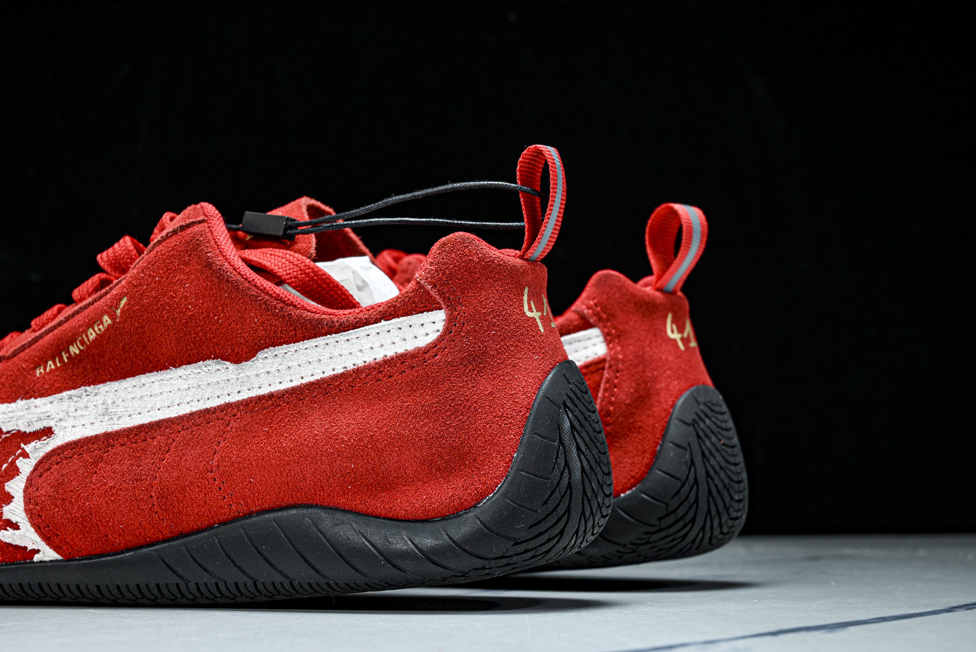 纯原 PUMA_彪马 x Balenciaga巴黎世家 Speedcat 牛皮绒面革 圆头做旧 WSDSD6910 #Y 纯原 PUMA_彪马 x Balenciaga巴黎世家 Speedcat 牛皮绒面革 圆头做旧 WSDSD6910 #Y