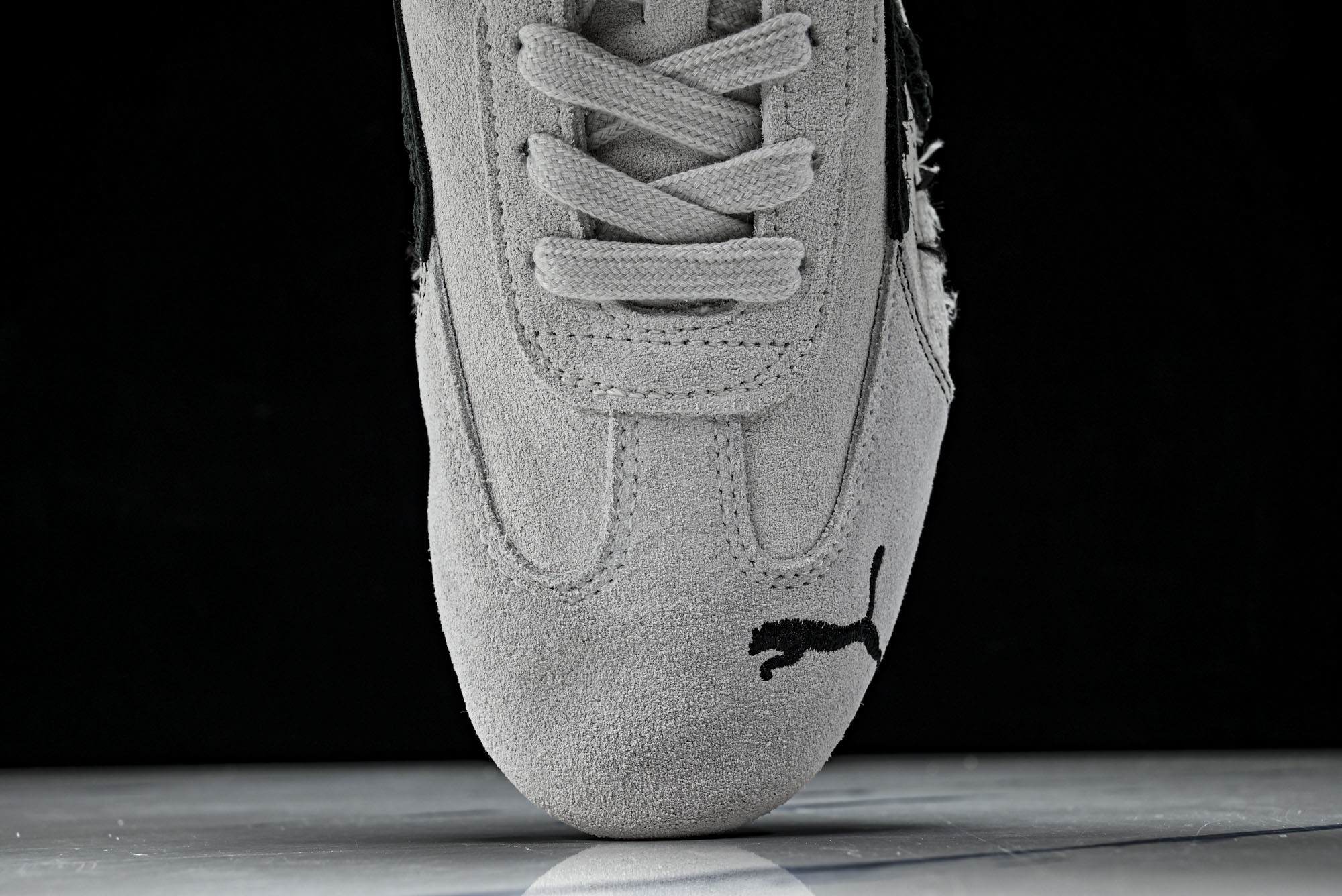 纯原 PUMA_彪马 x Balenciaga巴黎世家 Speedcat 牛皮绒面革 圆头做旧 WSDSD9010  #