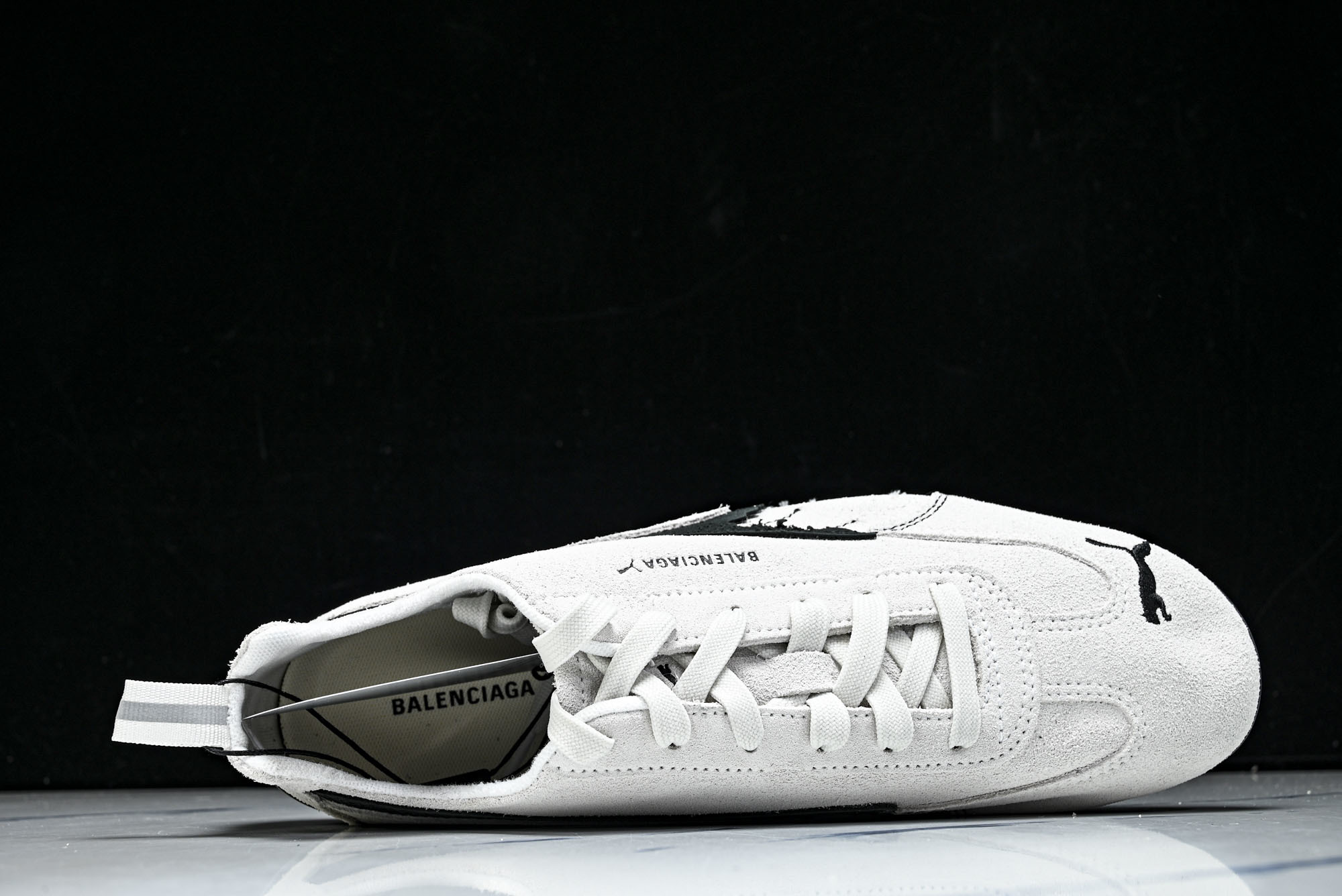 纯原 PUMA_彪马 x Balenciaga巴黎世家 Speedcat 牛皮绒面革 圆头做旧 WSDSD-9010 纯原 PUMA_彪马 x Balenciaga巴黎世家 Speedcat 牛皮绒面革 圆头做旧 WSDSD-9010