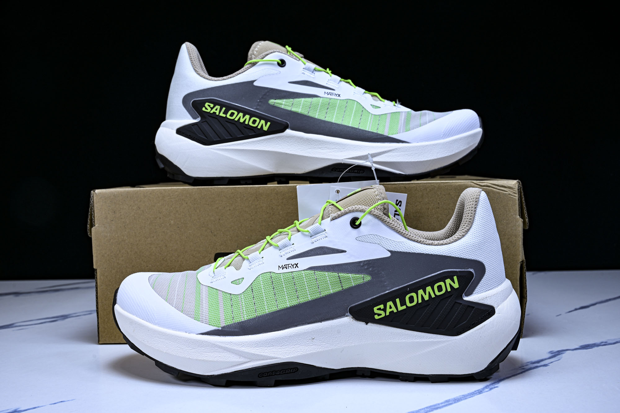 【A】SALOMON萨洛蒙 GENESIS 舒适百搭 减震透气支撑轻便 低帮 休闲长跑体测体考 越野跑鞋-28 【纯原版
