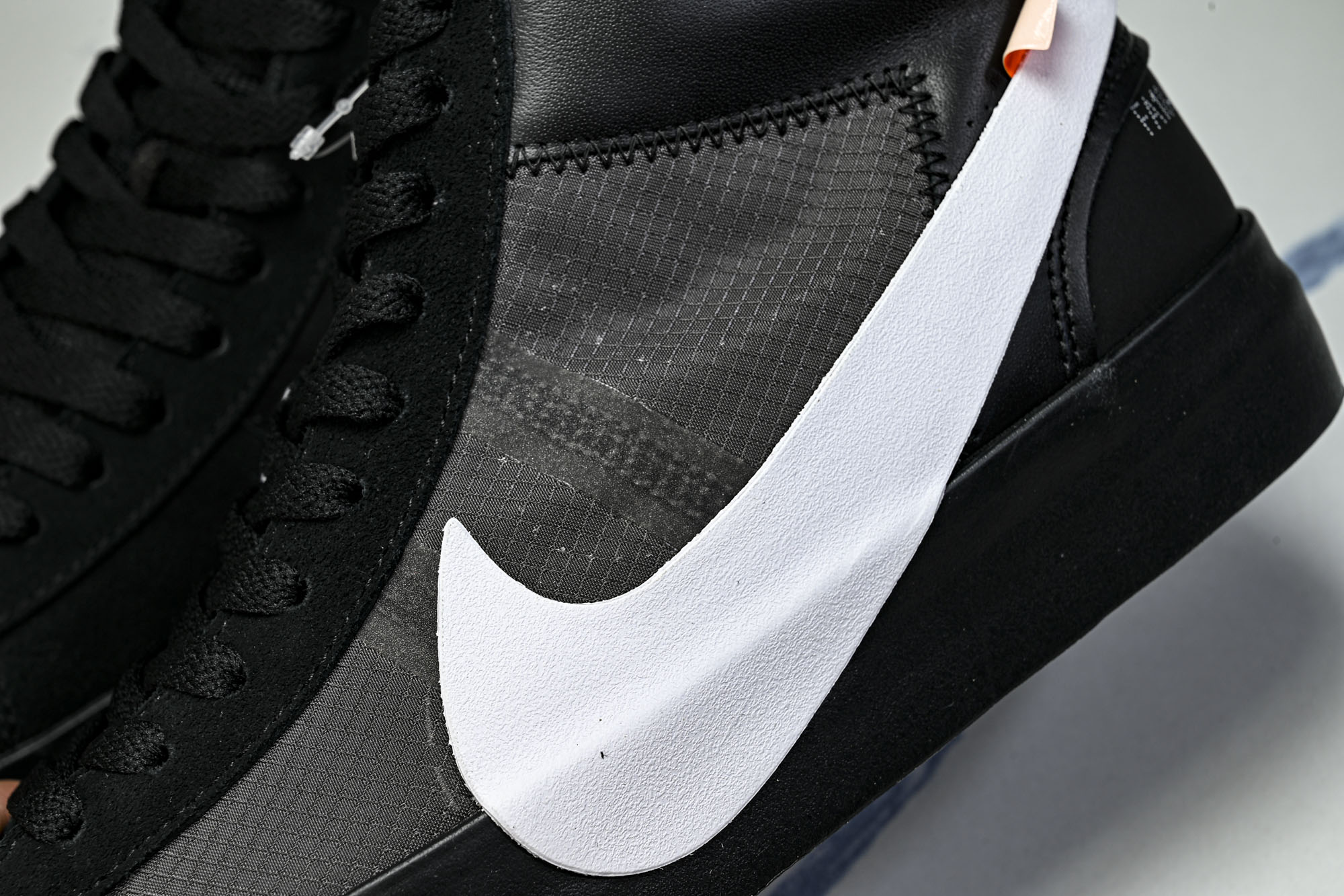 NK Blazer 2.0 x OWOff-White Grim Reaper OW联名限量板鞋 黑白 AA3832-0