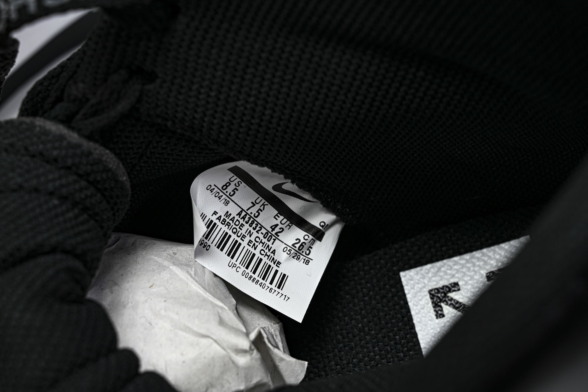 NK Blazer 2.0 x OWOff-White Grim Reaper OW联名限量板鞋 黑白 AA3832-0