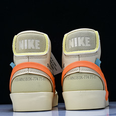 NK Blazer mid x OW ow联名男板鞋 万圣节 AA3832 700 #YZ020 36 36.5 37. NK Blazer mid x OW ow联名男板鞋 万圣节 AA3832 700 #YZ020 36 36.5 37.