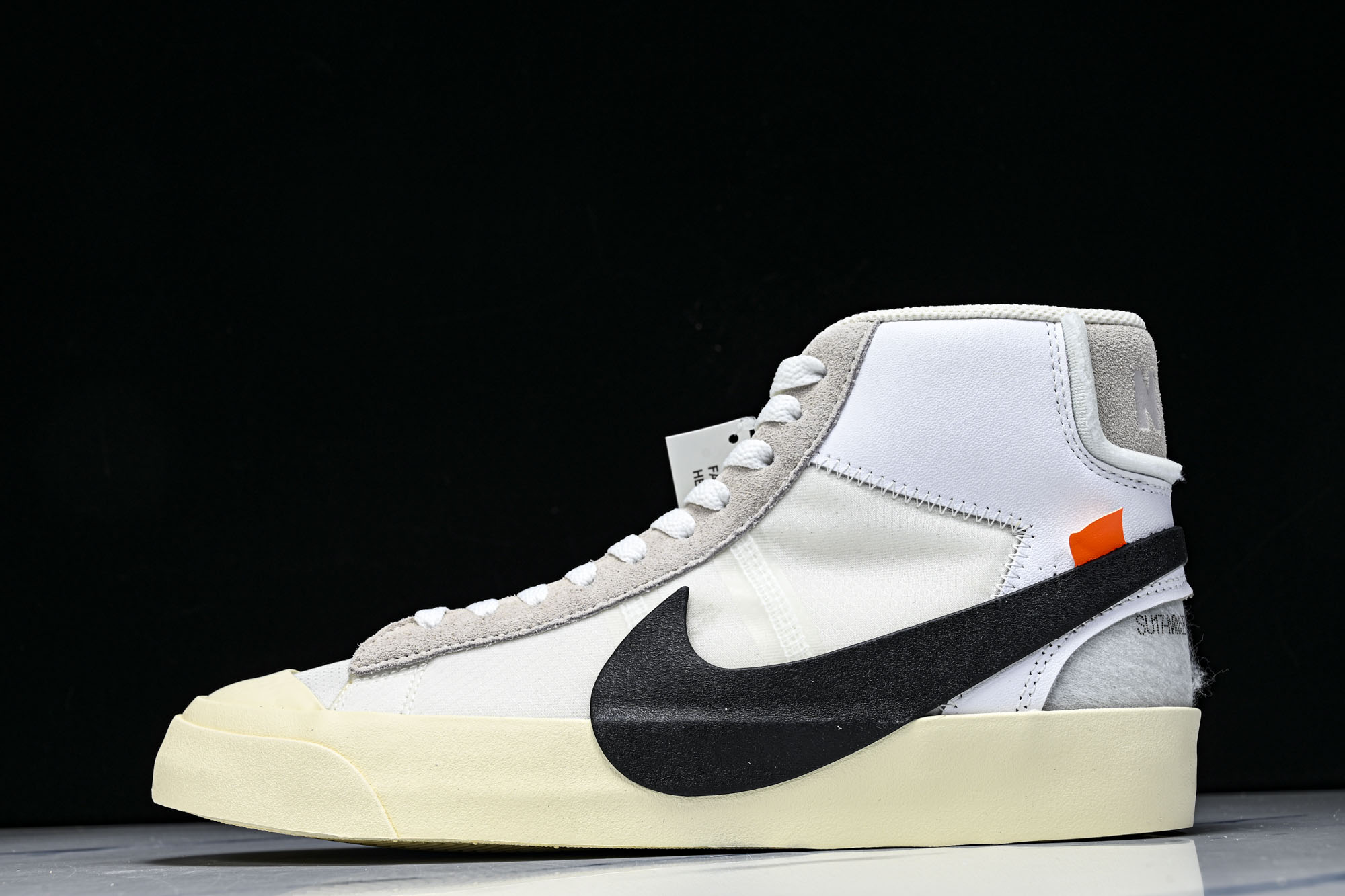OW X NK Blazer Mid OW联名开拓者复古超限量滑板鞋 AA3832-100 #YZ020 36 36.5 OW X NK Blazer Mid OW联名开拓者复古超限量滑板鞋 AA3832-100 #YZ020 36 36.5