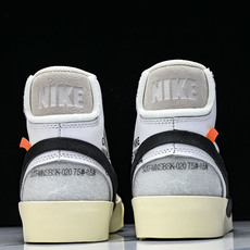 OW X NK Blazer Mid OW联名开拓者复古超限量滑板鞋 AA3832-100 #YZ020 36 36.5 OW X NK Blazer Mid OW联名开拓者复古超限量滑板鞋 AA3832-100 #YZ020 36 36.5