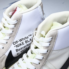 OW X NK Blazer Mid OW联名开拓者复古超限量滑板鞋 AA3832-100 #YZ020 36 36.5 OW X NK Blazer Mid OW联名开拓者复古超限量滑板鞋 AA3832-100 #YZ020 36 36.5