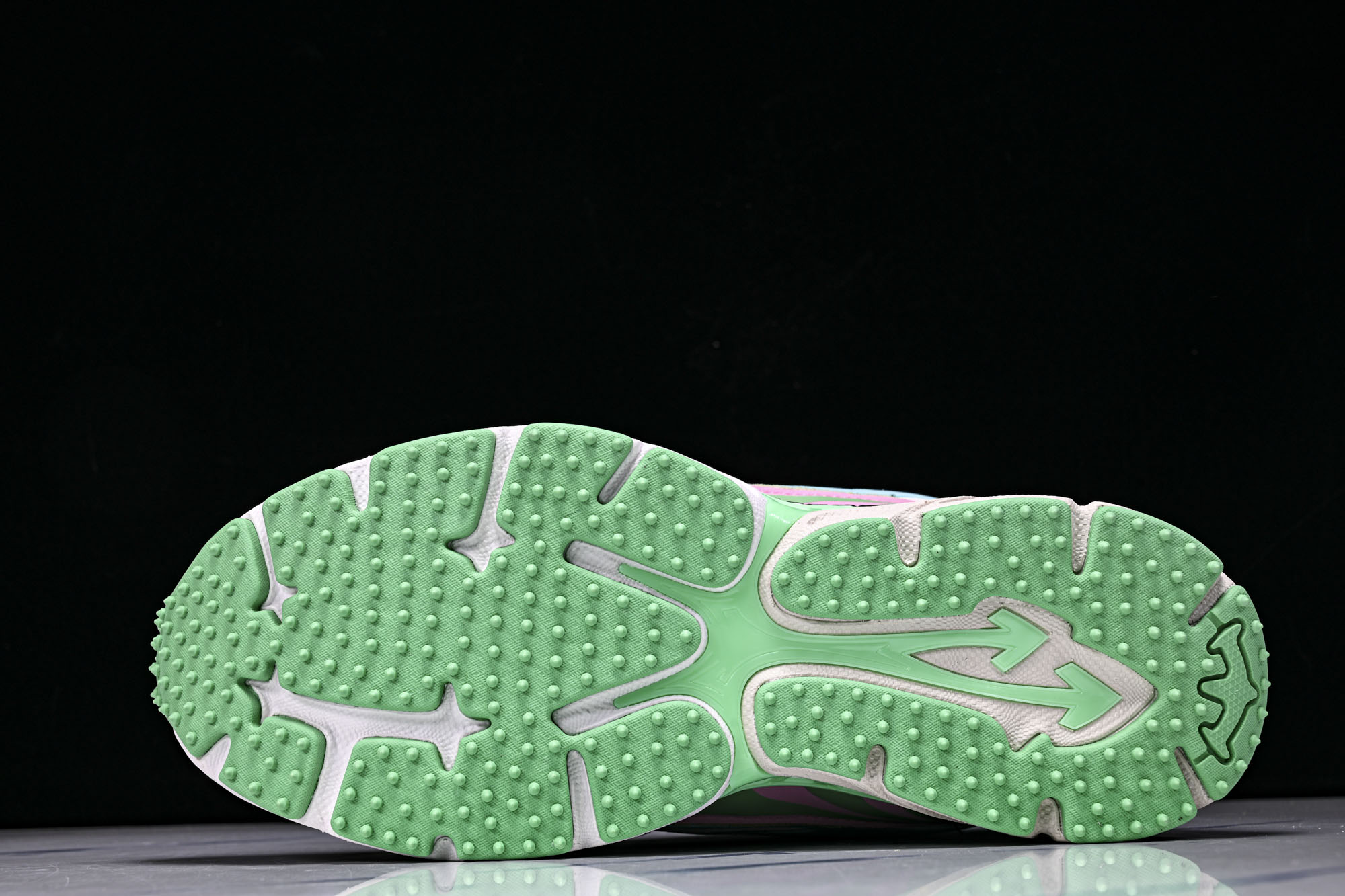 【纯原】OFF WHITE 黑白三箭头登山厚底老爹鞋增高男女运动休闲鞋 #YZ002 #穿上off--White Rig