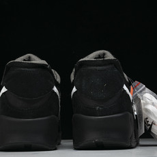 Off-White x NK Air Max 90 OW限量联名跑鞋 黑色白勾 AA7293-001 #YZ013 36 Off-White x NK Air Max 90 OW限量联名跑鞋 黑色白勾 AA7293-001 #YZ013 36