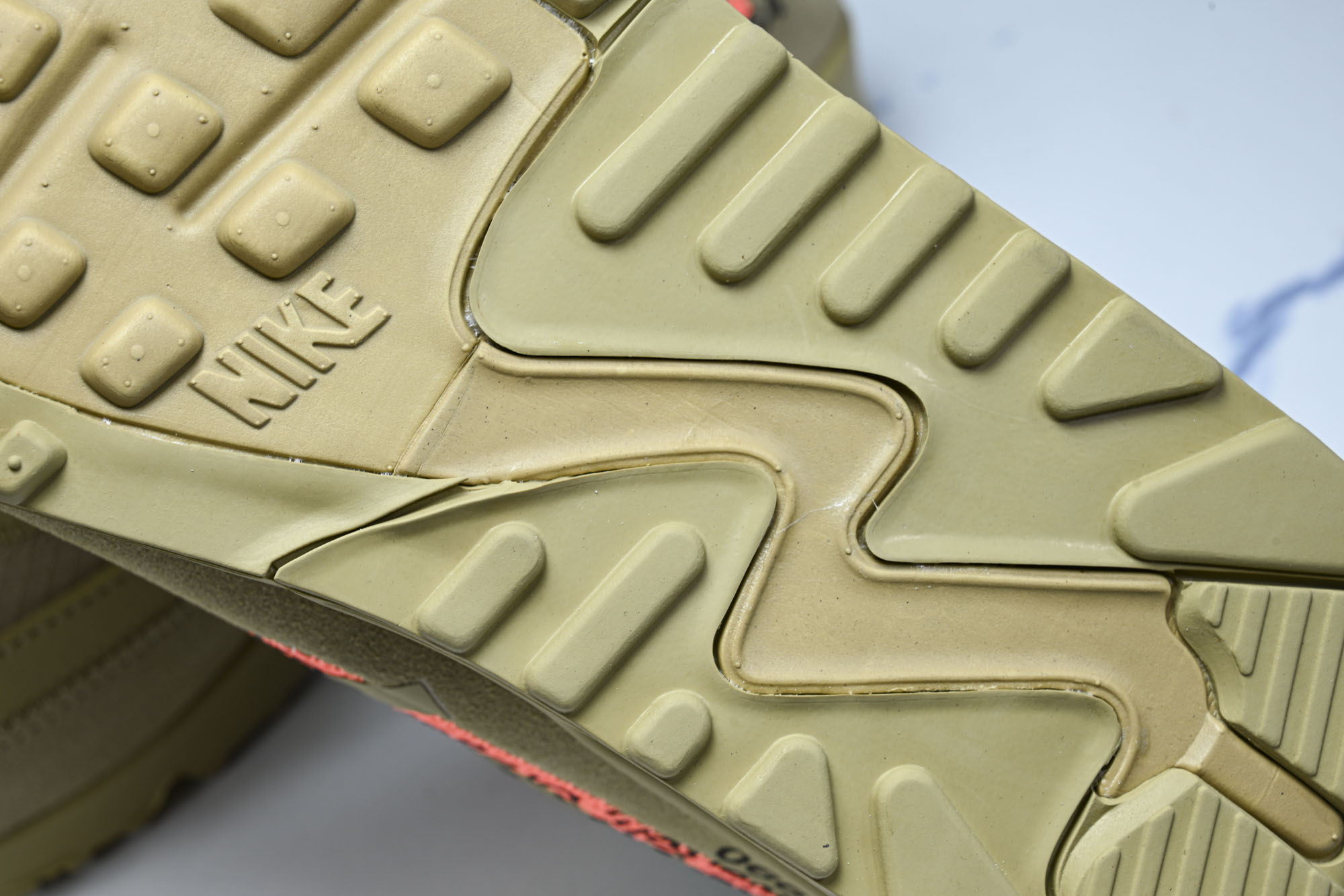 OW x NK Air Max 90 OW联名 沙漠黄 AA7293-200 #YZ013 36 36.5 37.5 3