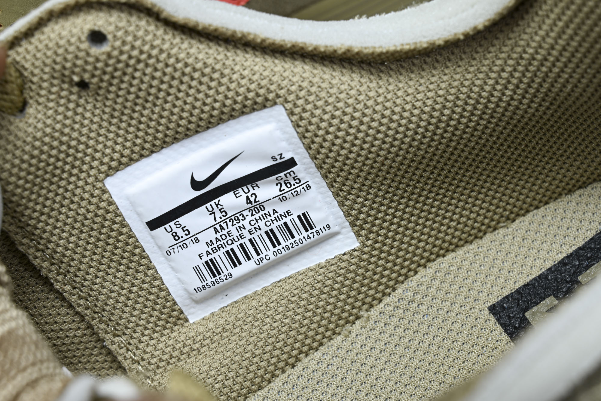 OW x NK Air Max 90 OW联名 沙漠黄 AA7293-200 #YZ013 36 36.5 37.5 3