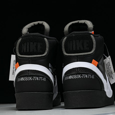 NK Blazer 2.0 x OWOff-White Grim Reaper OW联名限量板鞋 黑白 AA3832-0 NK Blazer 2.0 x OWOff-White Grim Reaper OW联名限量板鞋 黑白 AA3832-0