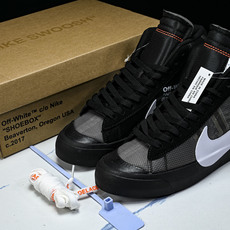 NK Blazer 2.0 x OWOff-White Grim Reaper OW联名限量板鞋 黑白 AA3832-0 NK Blazer 2.0 x OWOff-White Grim Reaper OW联名限量板鞋 黑白 AA3832-0