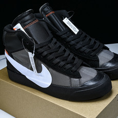 NK Blazer 2.0 x OWOff-White Grim Reaper OW联名限量板鞋 黑白 AA3832-0 NK Blazer 2.0 x OWOff-White Grim Reaper OW联名限量板鞋 黑白 AA3832-0