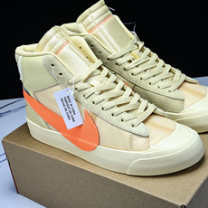 NK Blazer mid x OW ow联名男板鞋 万圣节 AA3832 700 #YZ013 40 40.5 41 NK Blazer mid x OW ow联名男板鞋 万圣节 AA3832 700 #YZ013 40 40.5 41